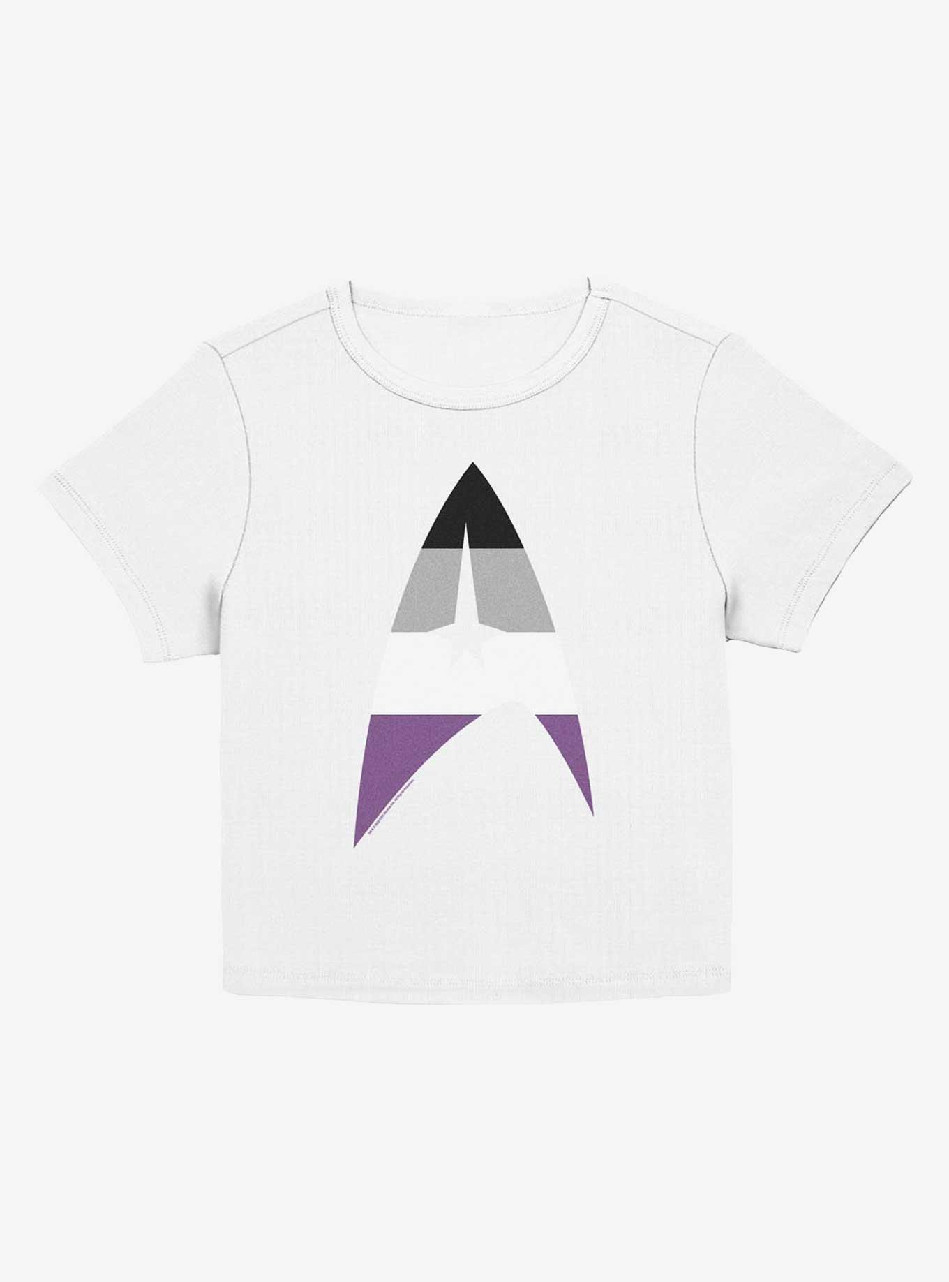 Star Trek Asexual Flag Logo Baby T-Shirt, , hi-res