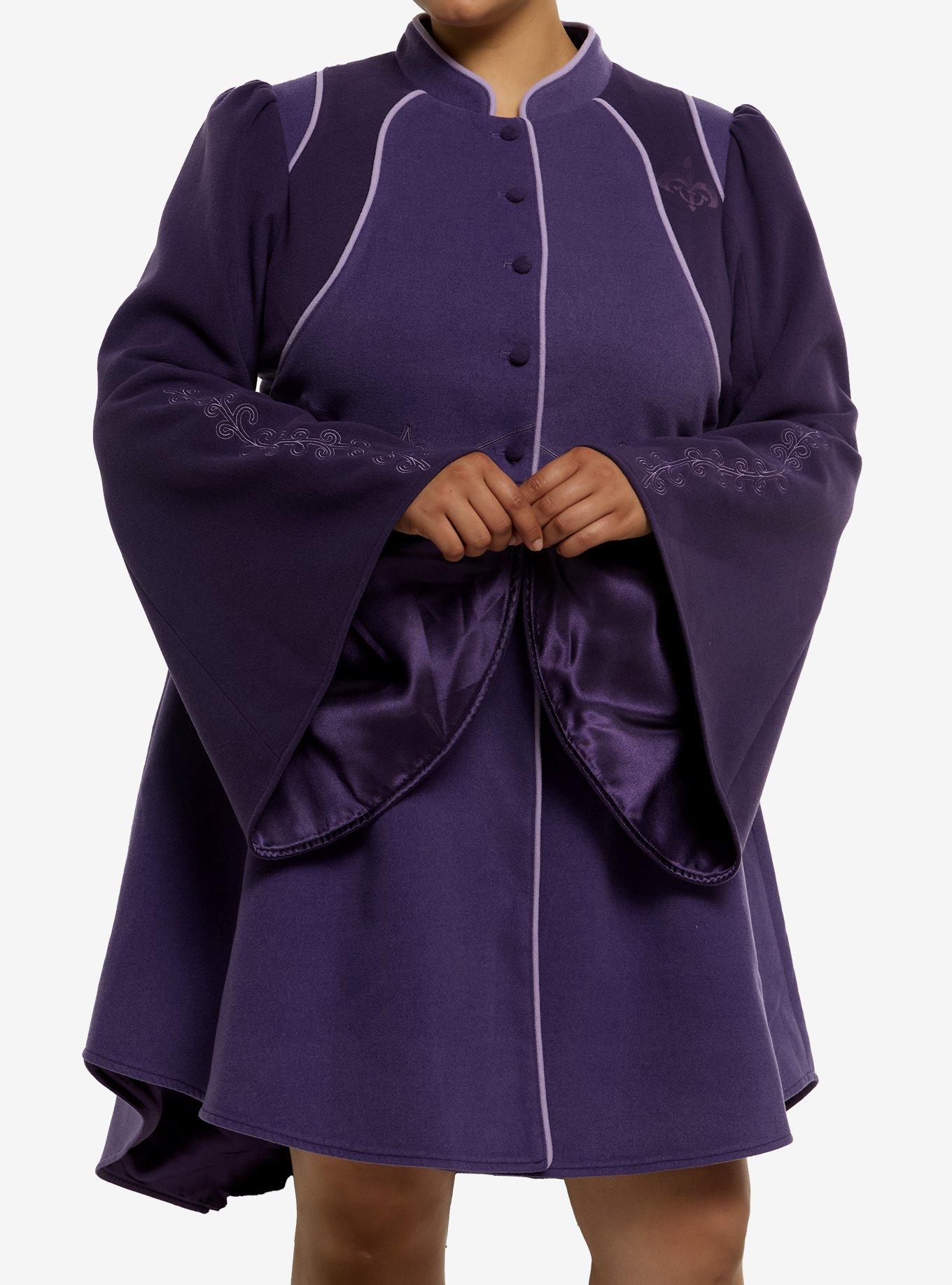 Her Universe Star Wars Padmé Purple Bell Sleeve Coat Plus Size Her Universe Exclusive, , hi-res