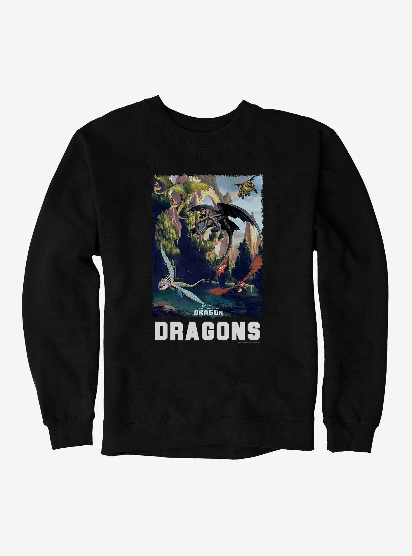 How To Train Your Dragon Dragons Sweatshirt, , hi-res
