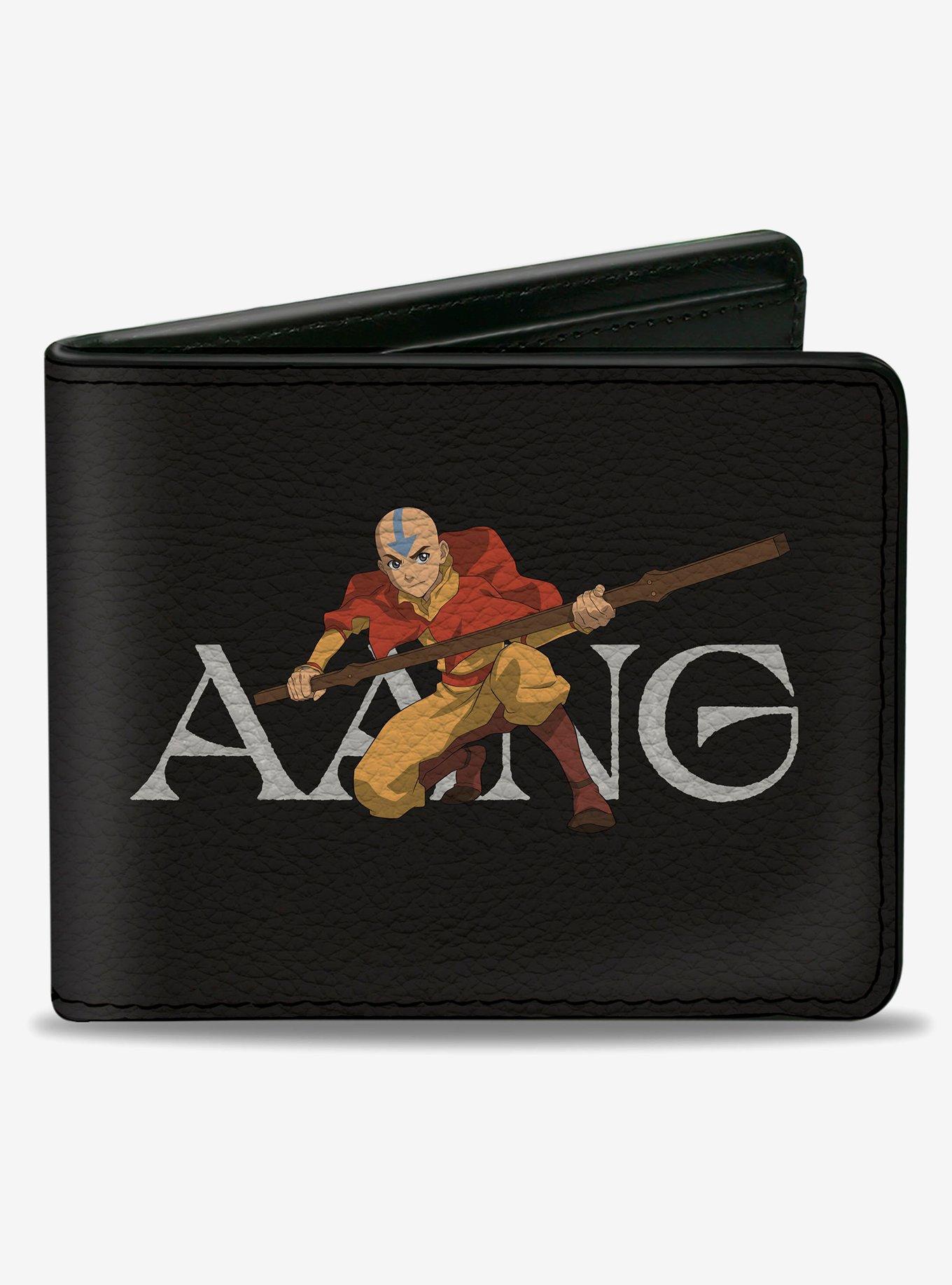 Avatar: The Last Airbender Aang Airbender Staff Pose Bifold Wallet, , hi-res