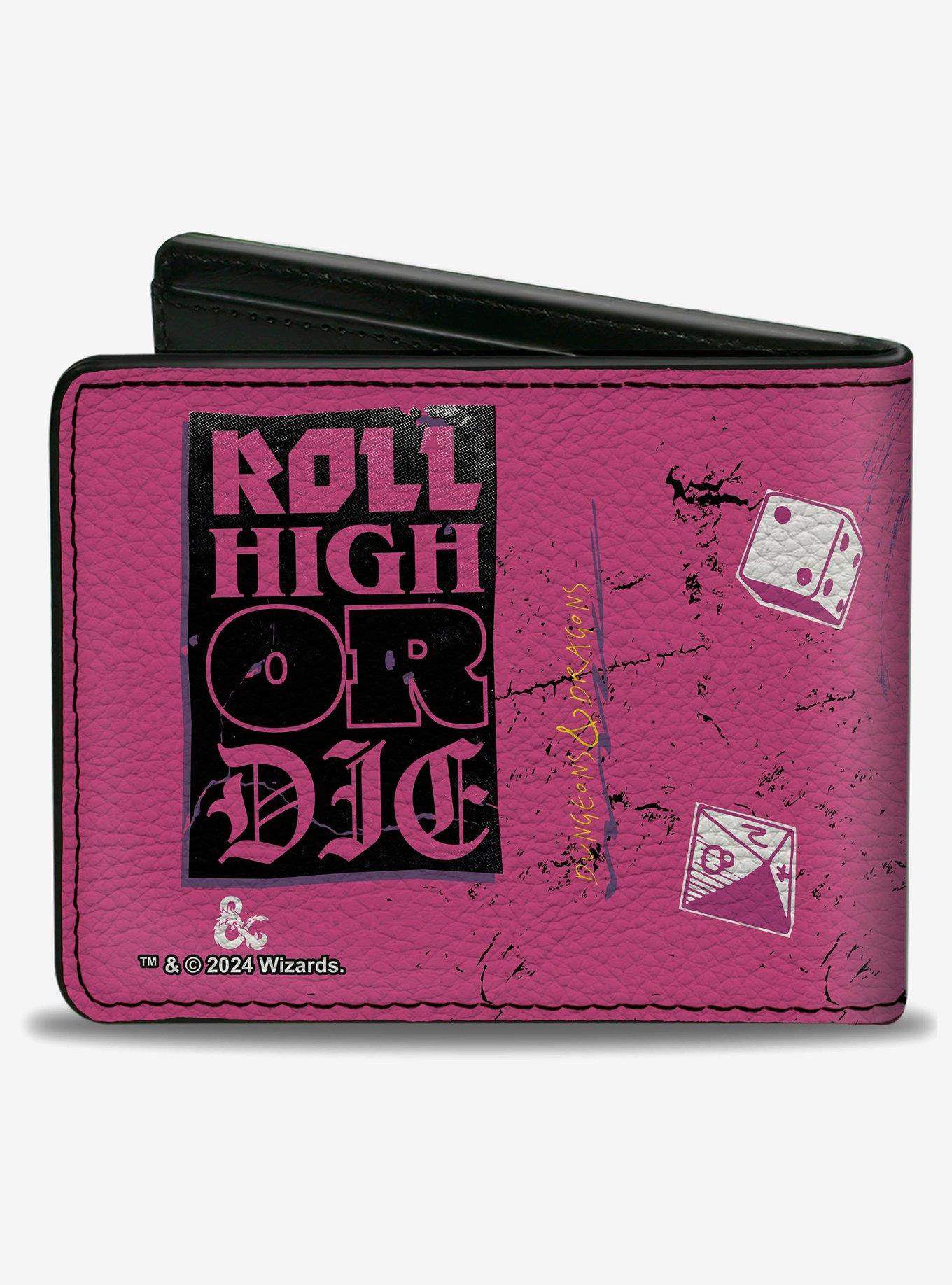 Dungeons & Dragons Roll High Or Die Bifold Wallet, , hi-res