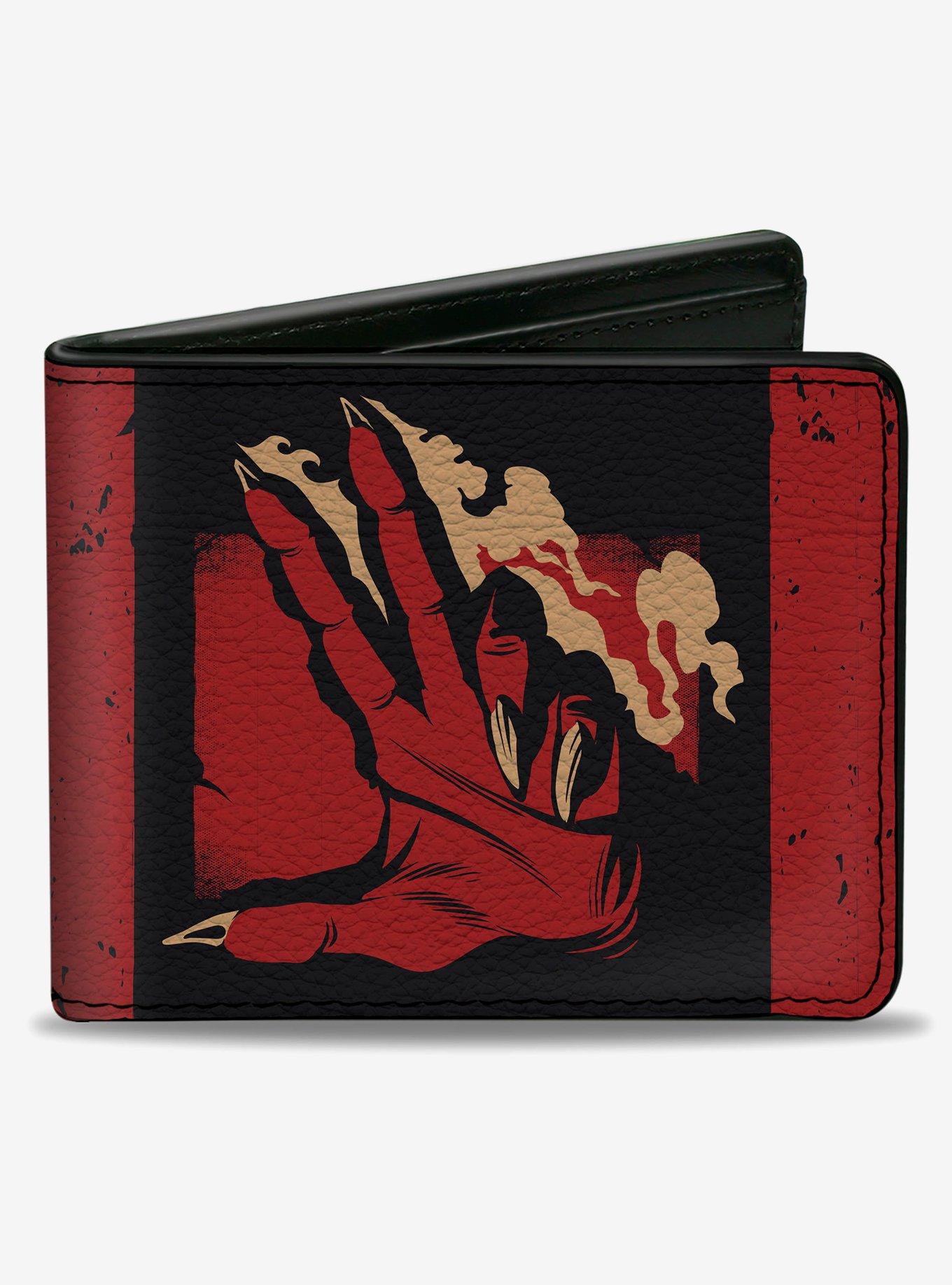 Dungeons & Dragons Finger of Death Signal Stripes Bifold Wallet, , hi-res