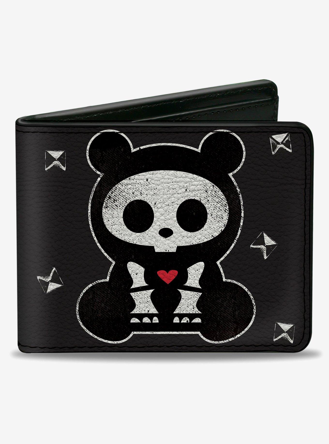 Skelanimals Chungkee The Panda Bearly Dead Pose Bifold Wallet, , hi-res