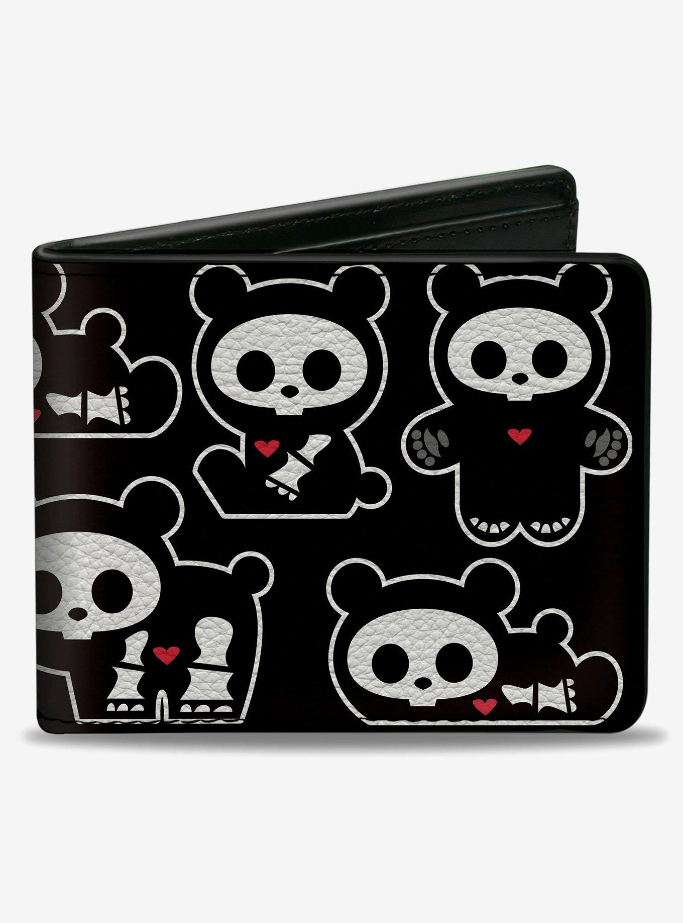 Skelanimals Chungkee The Panda Poses and Logo Bifold Wallet, , hi-res