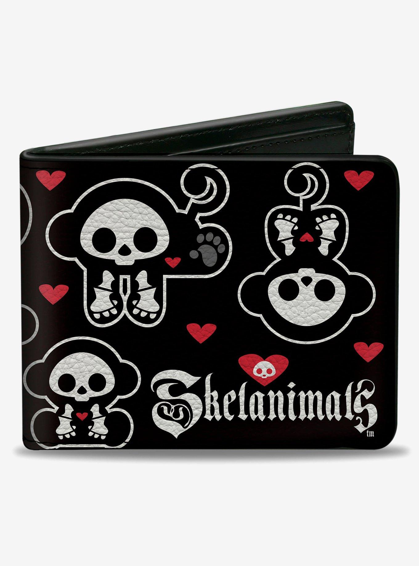 Skelanimals Marcy The Monkey Poses and Title Logo Bifold Wallet, , hi-res