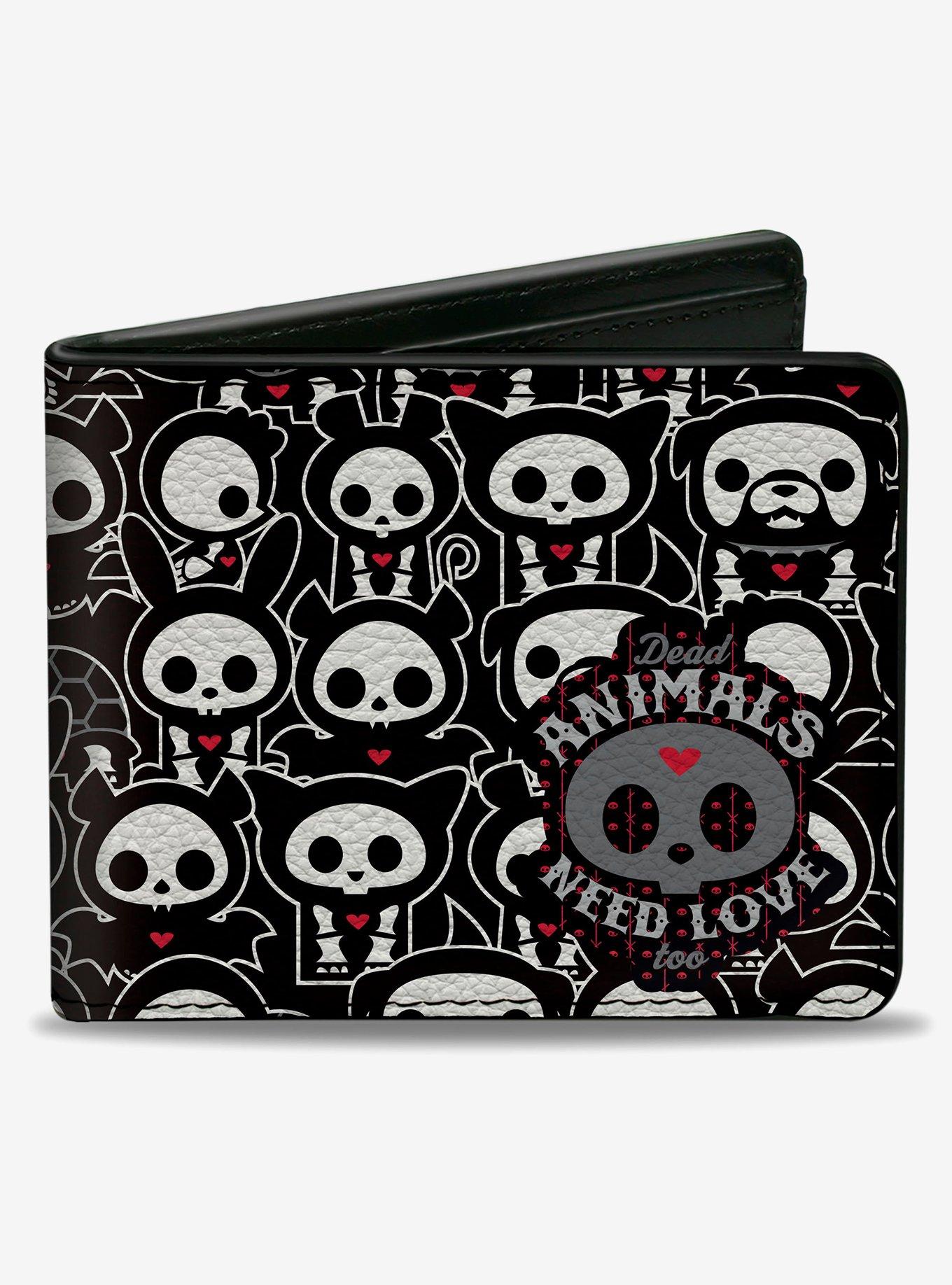 Skelanimals Dead Animals Need Love Too Bifold Wallet, , hi-res
