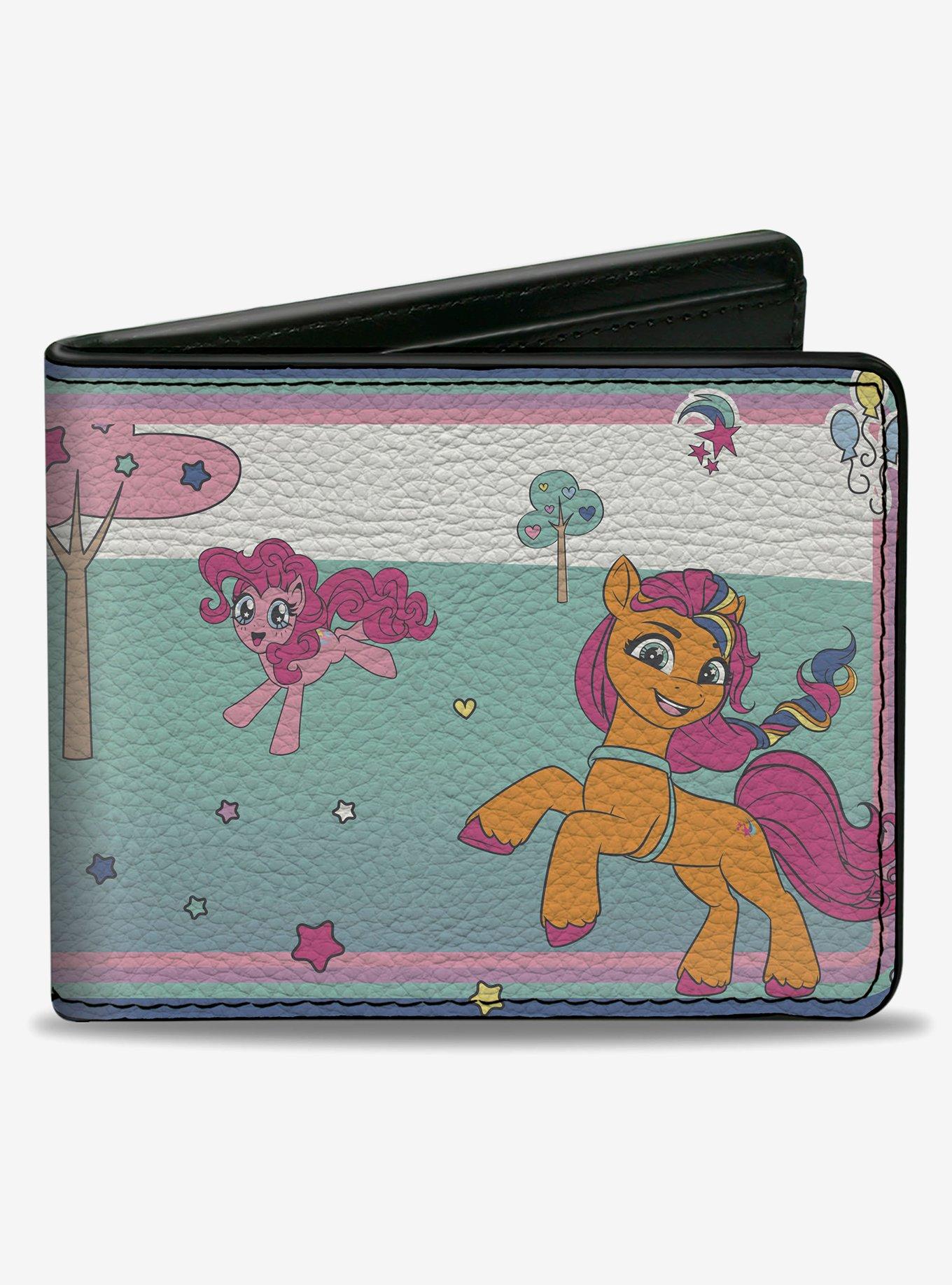 My Little Pony Three Pony Scene Bifold Wallet, , hi-res