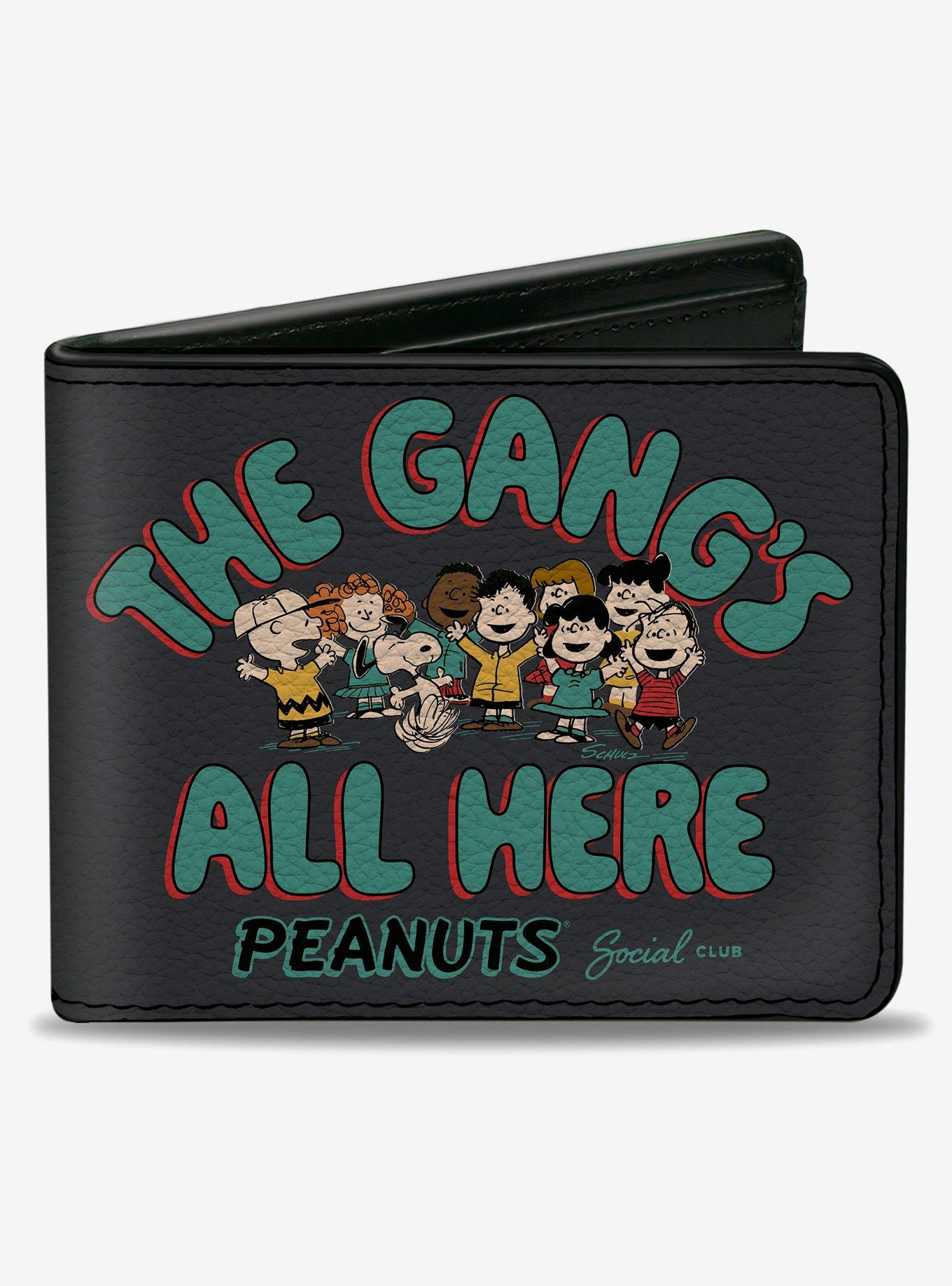 Peanuts Gang 75th The Gang's All Here Group Pose Bifold Wallet, , hi-res