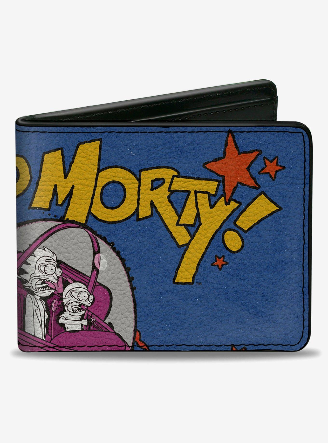 Rick and Morty Don't Think About It Spaceship Pose Bifold Wallet, , hi-res