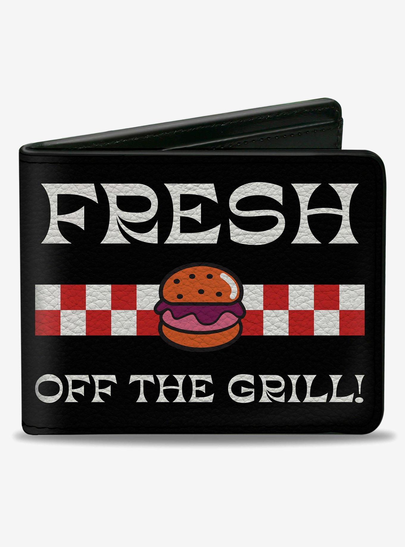 SpongeBob SquarePants The Krusty Krab Fresh Off The Grill Bifold Wallet, , hi-res