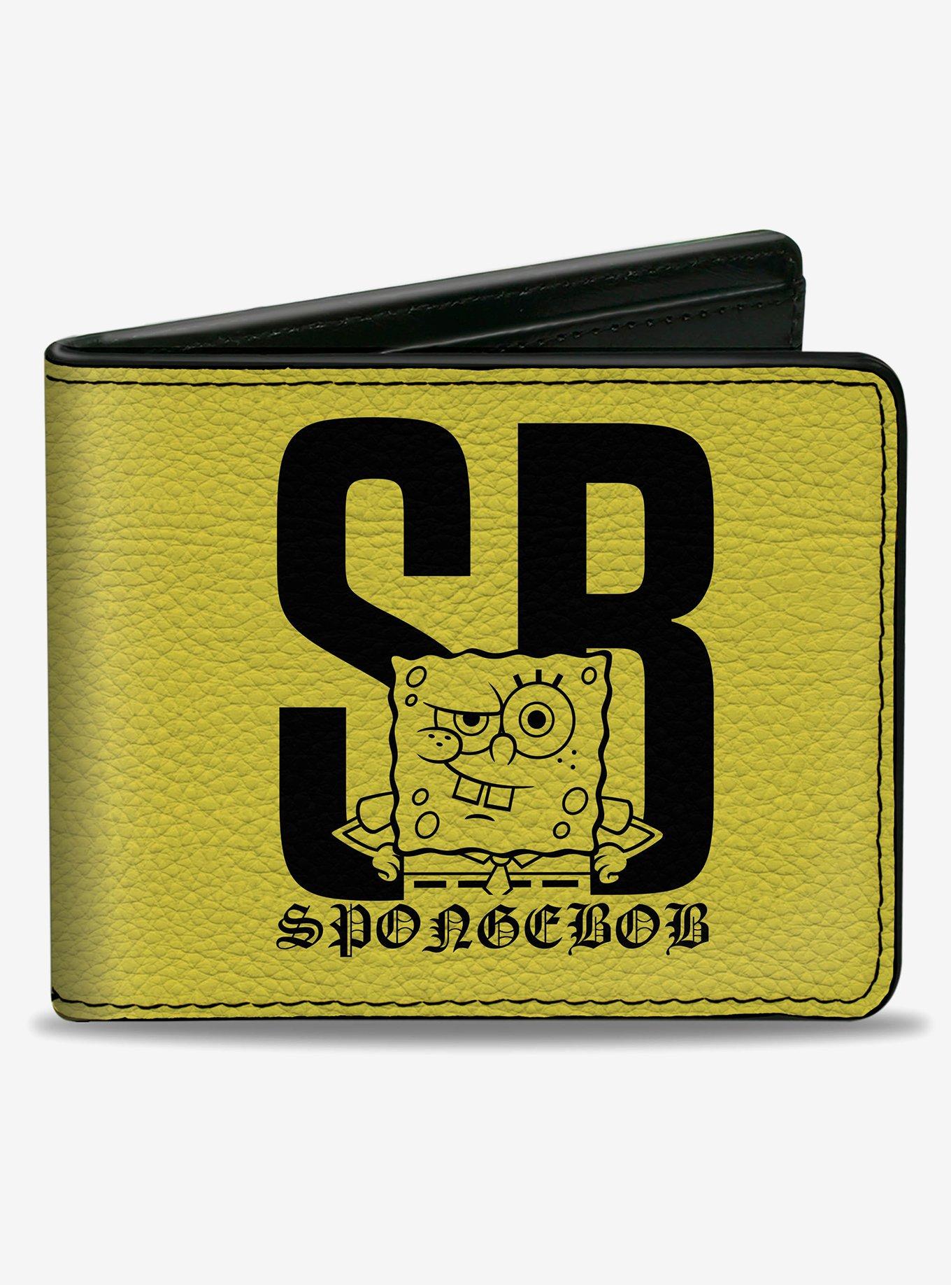 SpongeBob SquarePants SB Winking Pose Bifold Wallet, , hi-res