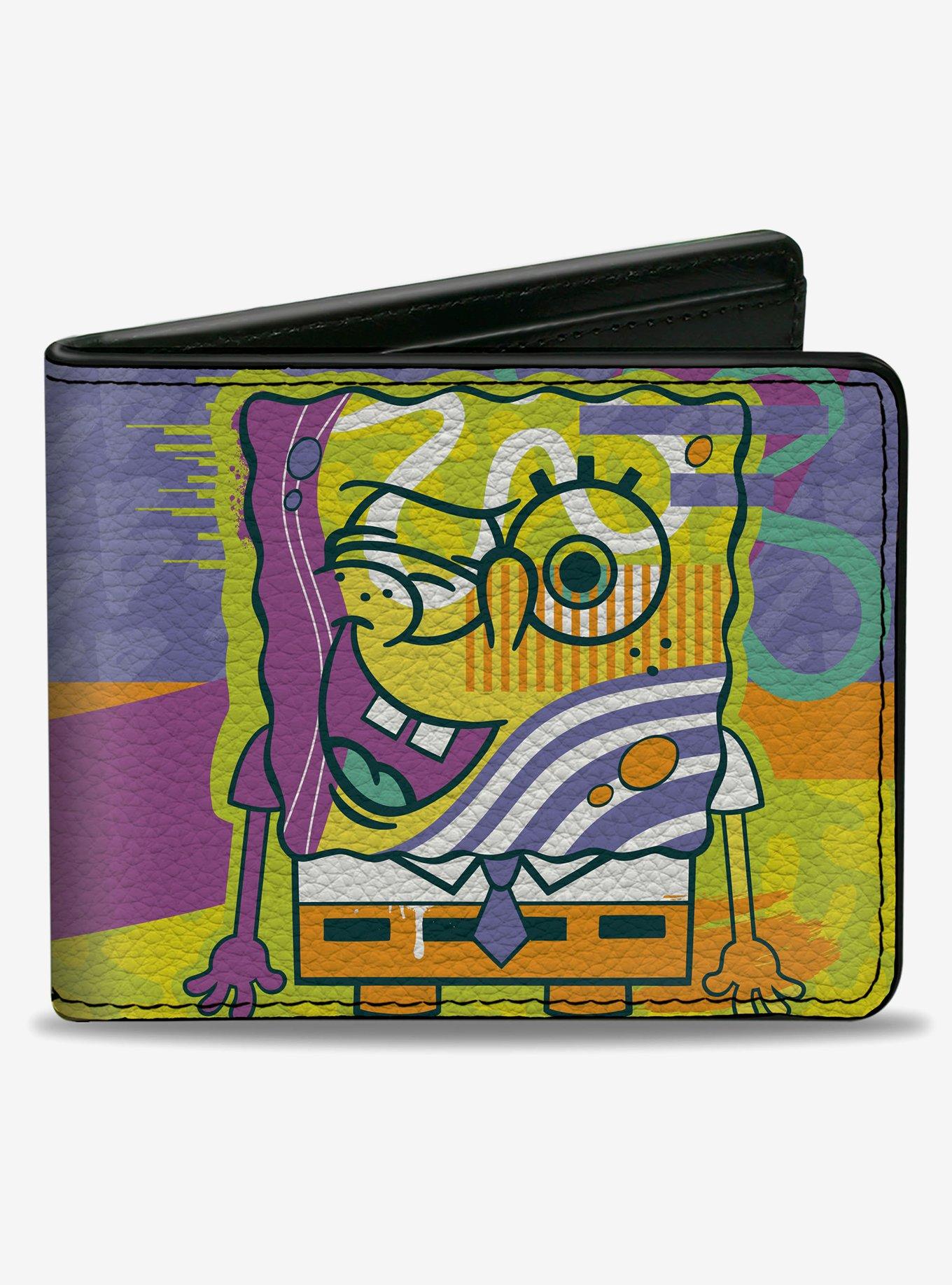 SpongeBob SquarePants Winking Pose Bifold Wallet, , hi-res