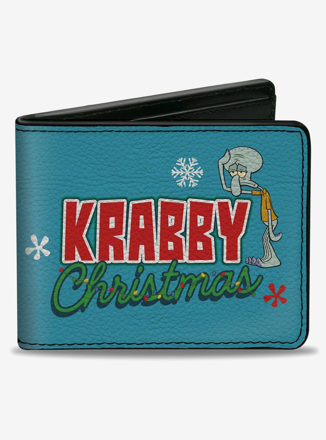 SpongeBob SquarePants Squidward Tentacles Krabby Bifold Wallet, , hi-res