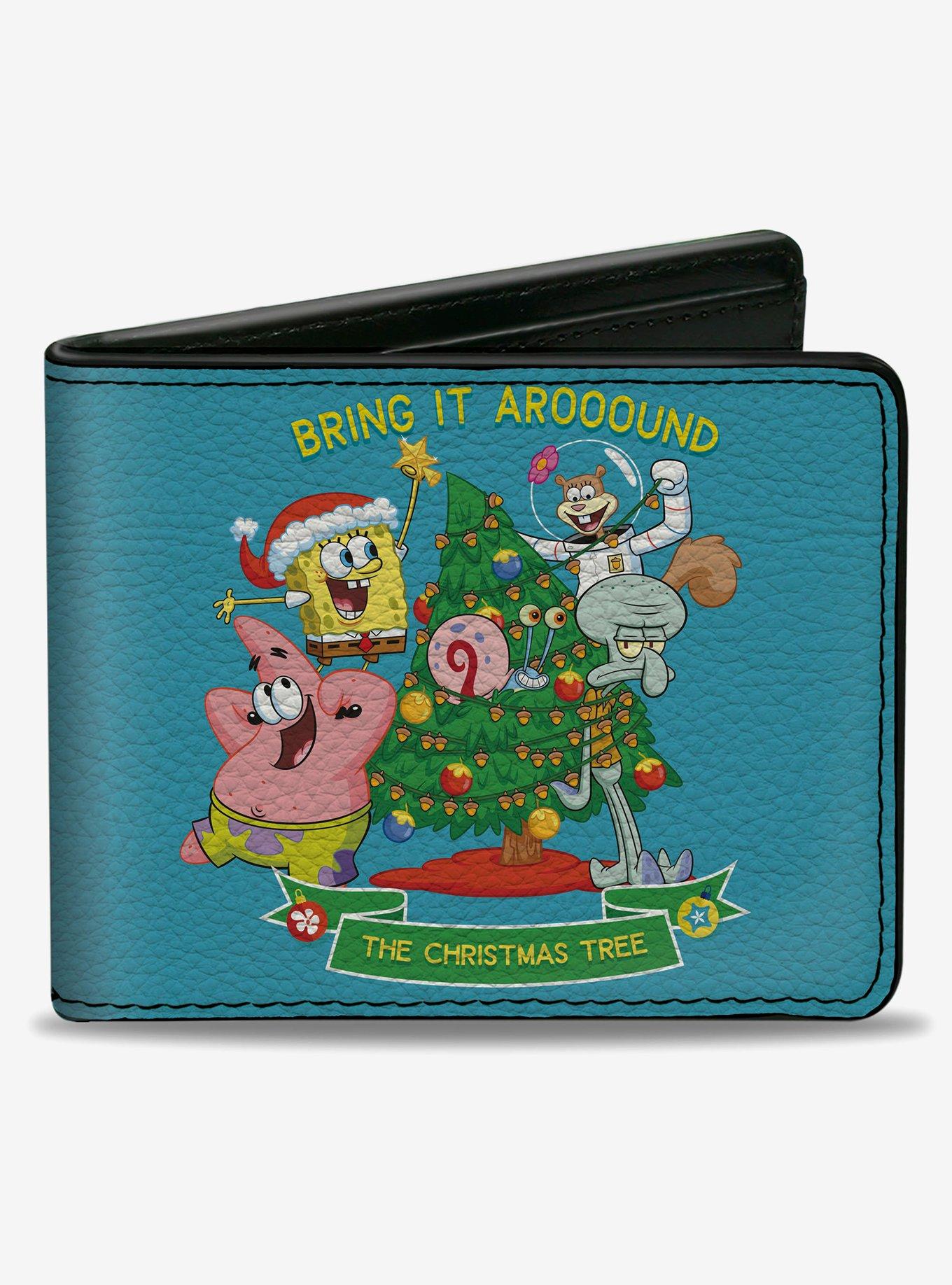 SpongeBob SquarePants The Tree Group Pose Bifold Wallet, , hi-res