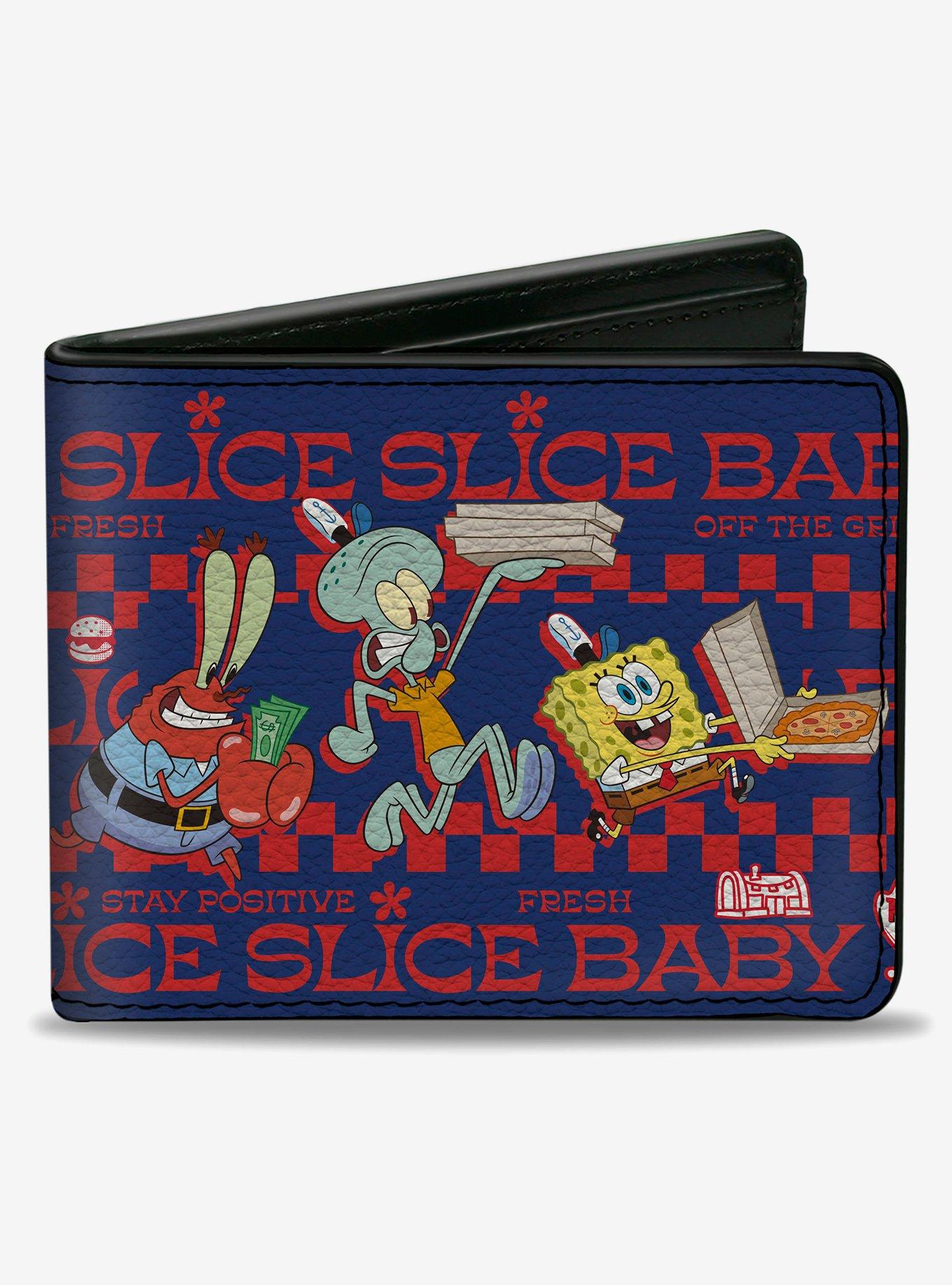 SpongeBob SquarePants Krusty Krab Crew Slice Slice Baby Bifold Wallet, , hi-res