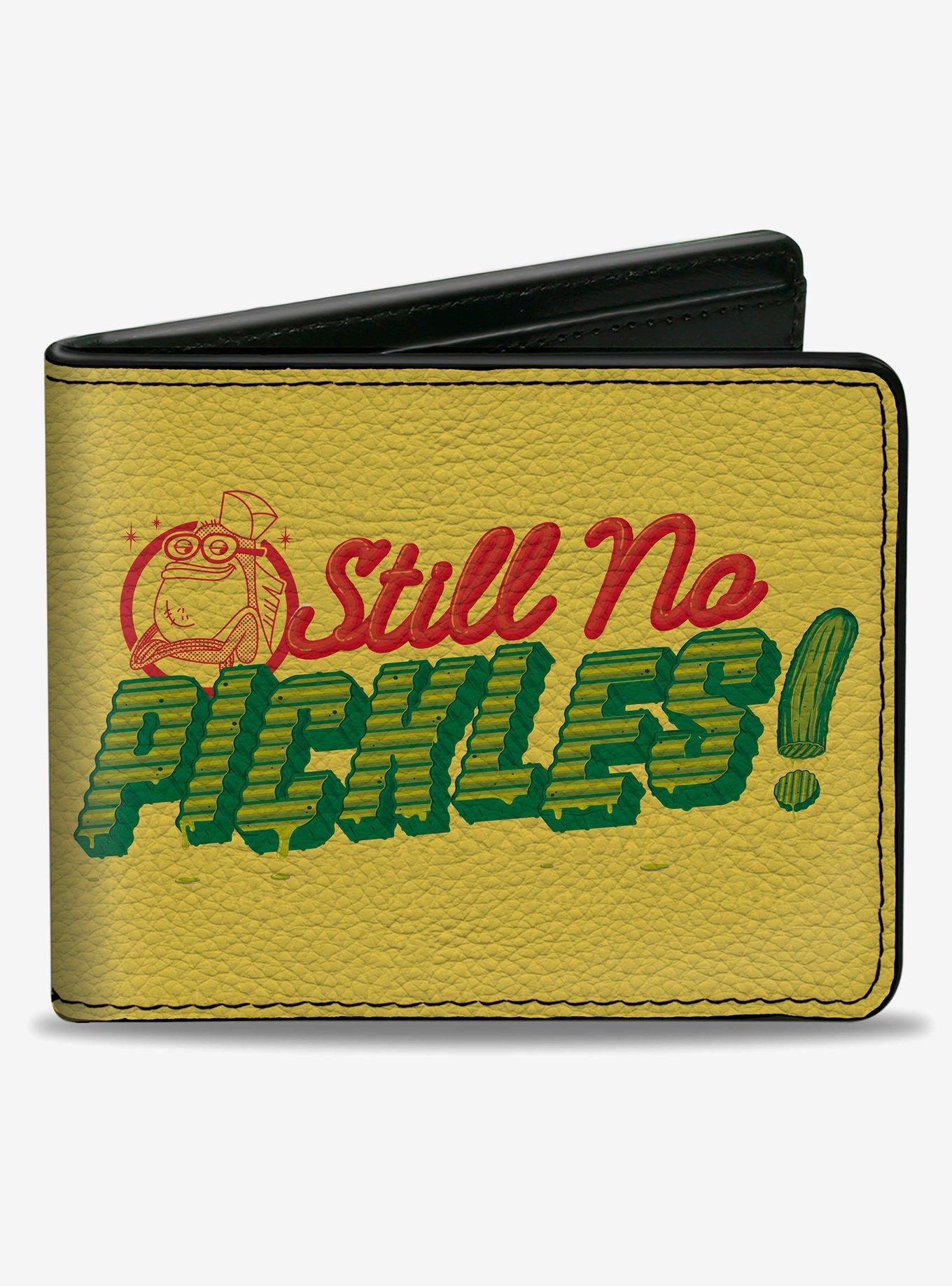SpongeBob SquarePants Still No Pickles and Title Logo Bifold Wallet, , hi-res