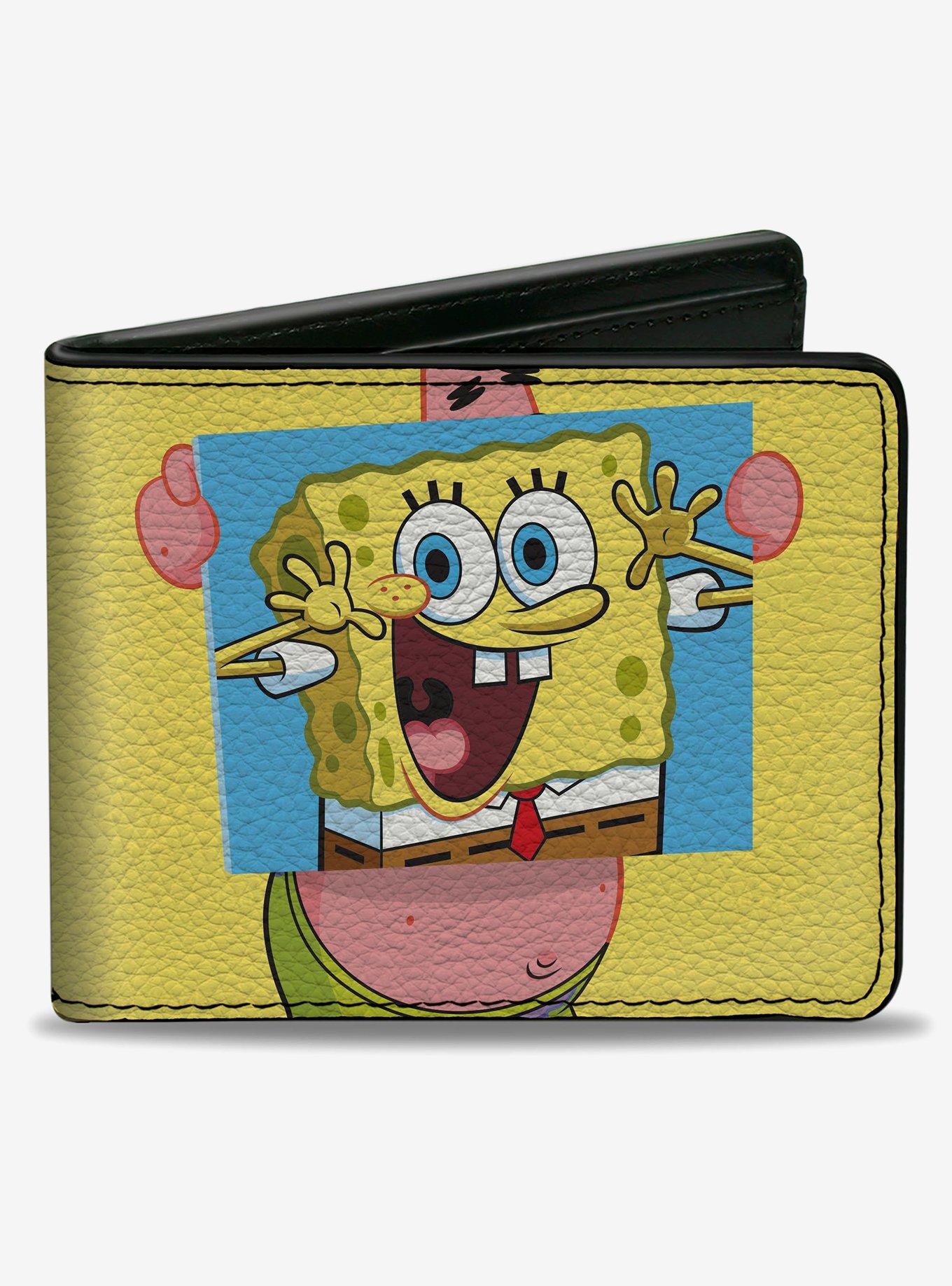 SpongeBob SquarePants Patrick Holding SpongeBob Portrait Bifold Wallet, , hi-res