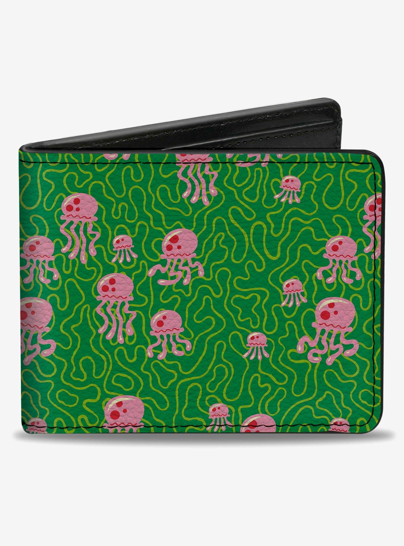 SpongeBob SquarePants Jellyfish and Coral Bifold Wallet, , hi-res