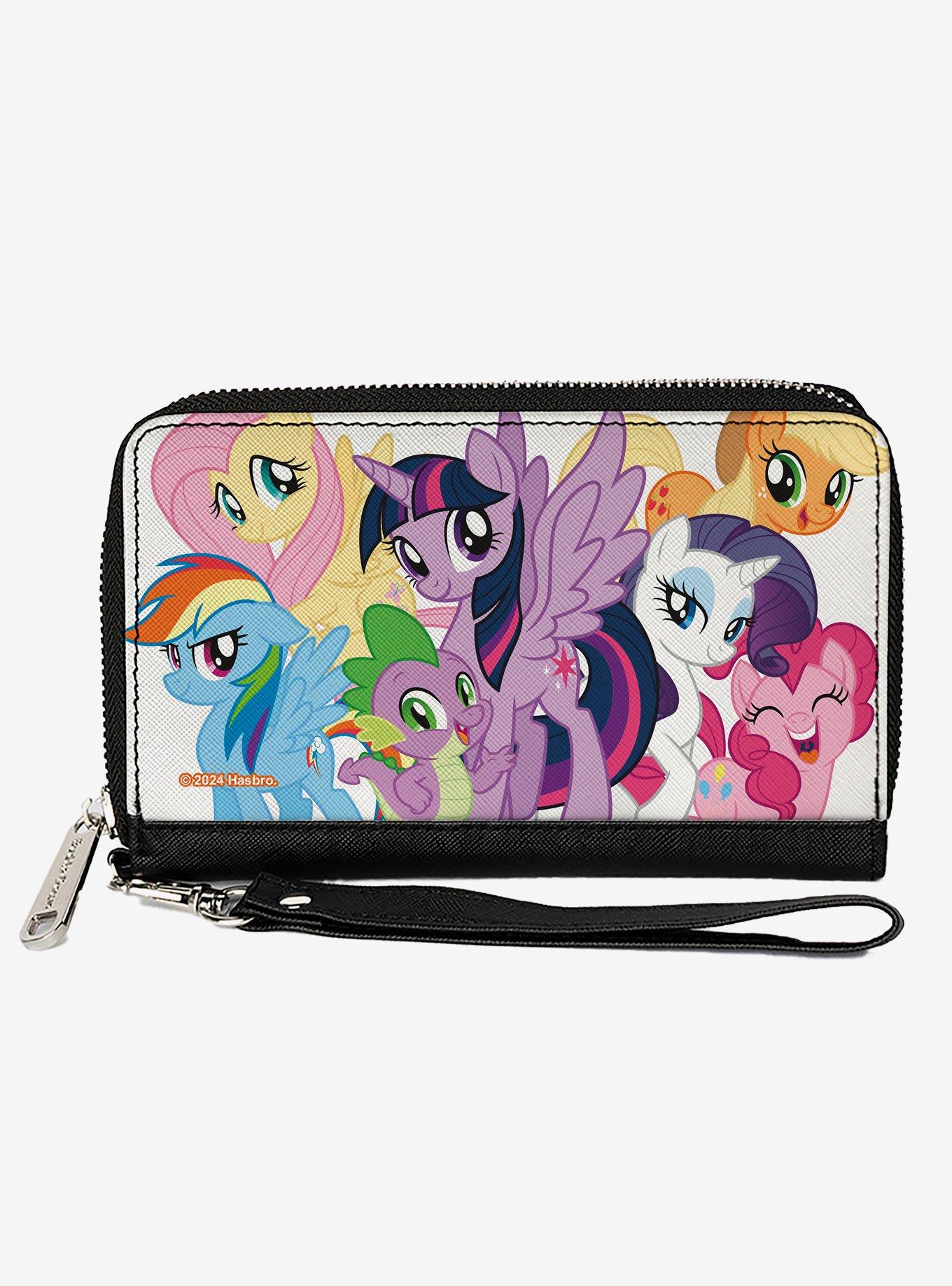 My Little Pony Mane Six and Spike Group Pose Zip Around Wallet, , hi-res