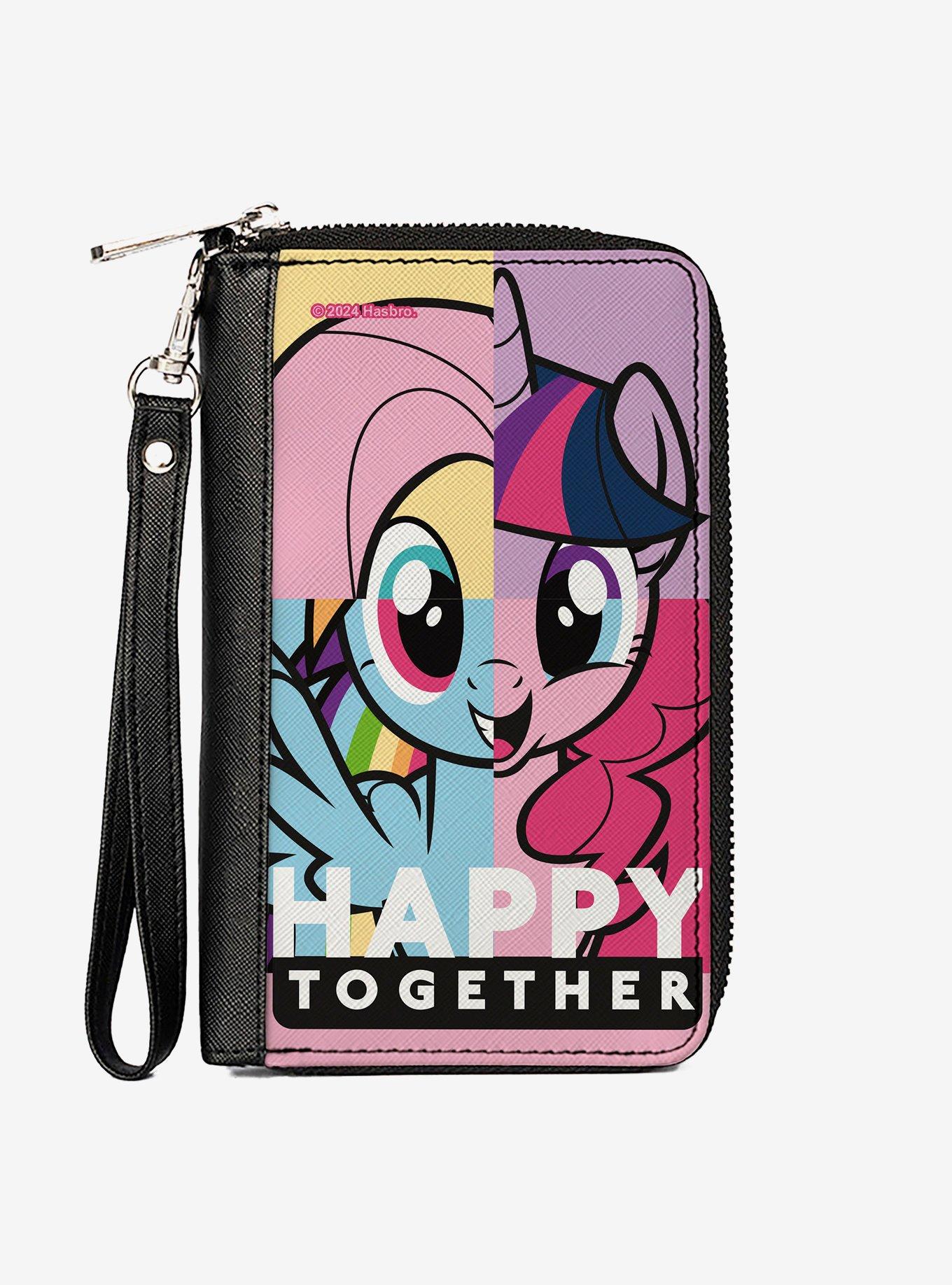 My Little Pony Happy Together Face Mix Up Blocks Zip Around Wallet, , hi-res