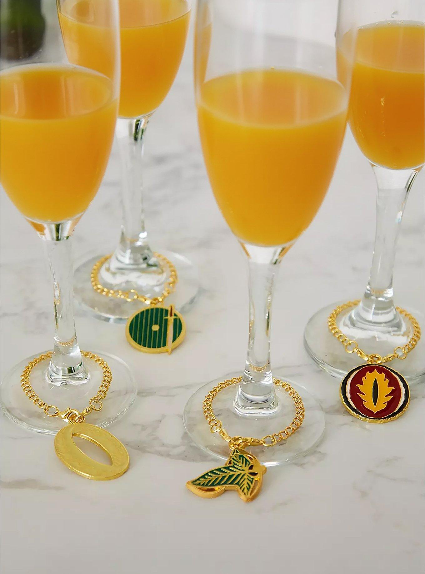 The Lord of The Rings Icons Drink Charms Set - BoxLunch Exclusive, , hi-res