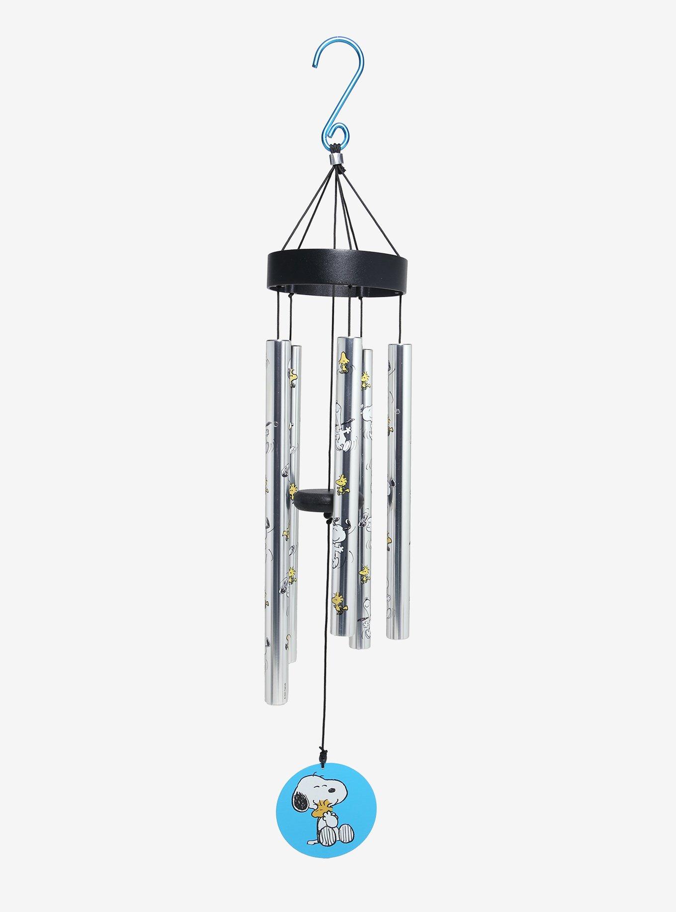 Peanuts Snoopy & Woodstock Metal Wind Chimes, , hi-res