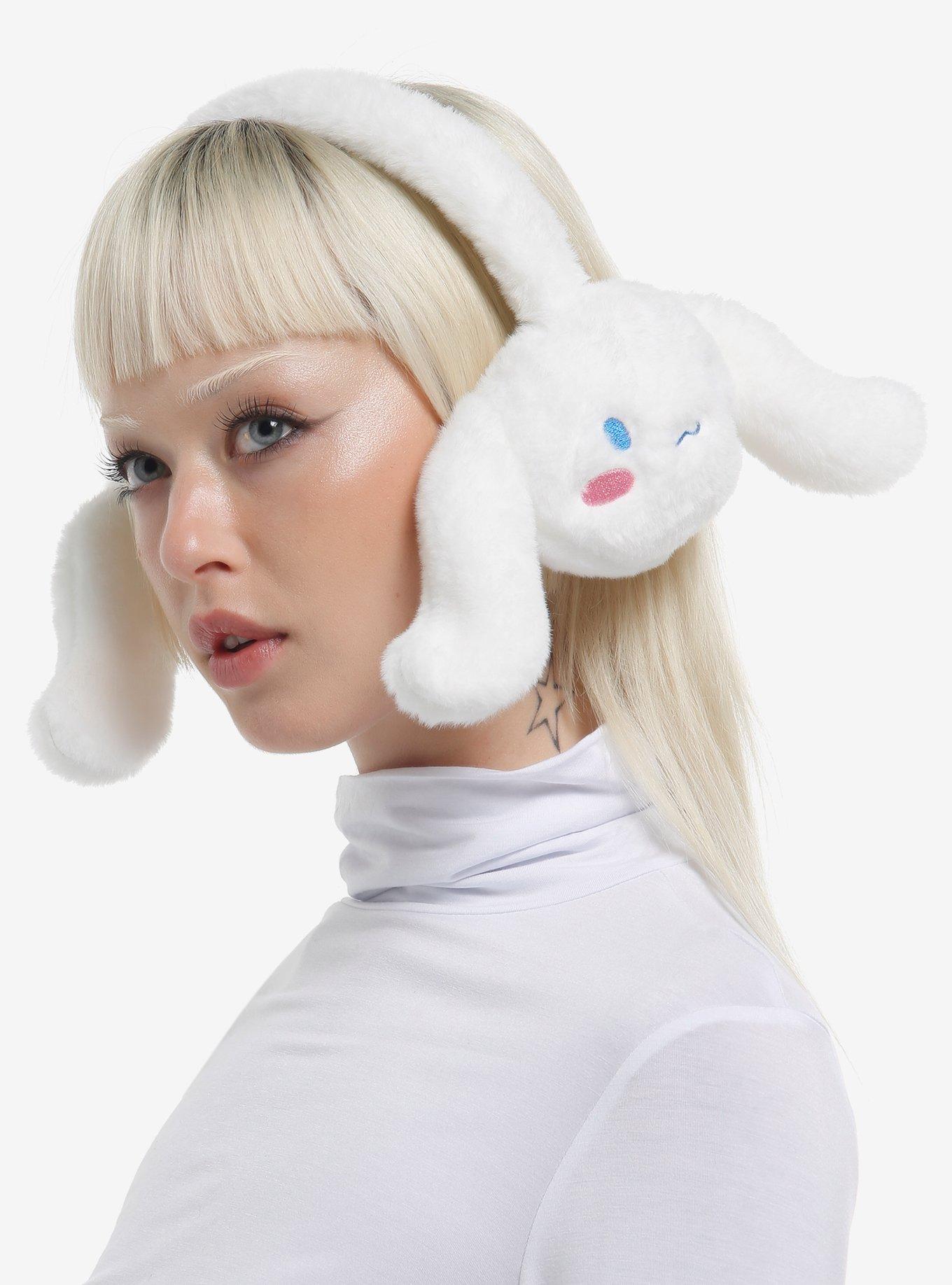 Cinnamoroll 3D Plush Earmuffs, , hi-res