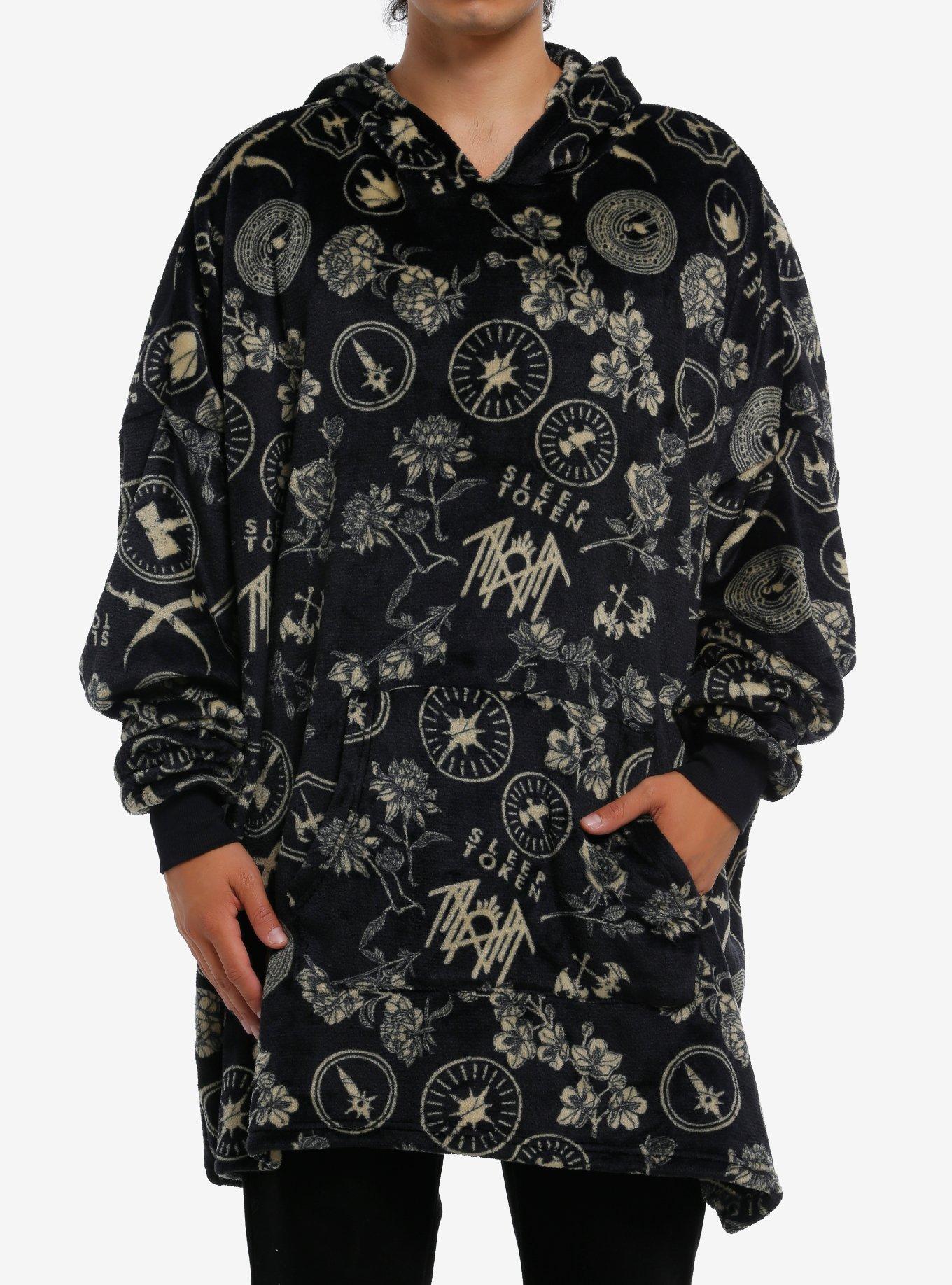 Sleep Token Even In Arcadia Plush Oversized Hoodie, , hi-res