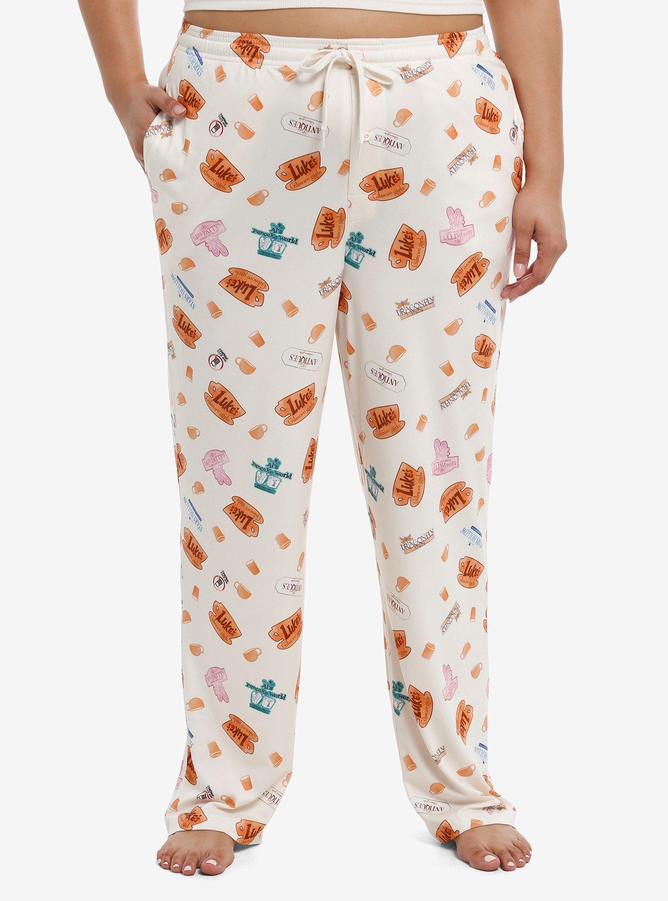 Gilmore Girls Stars Hollow Allover Print Girls Pajama Pants Plus Size, , hi-res