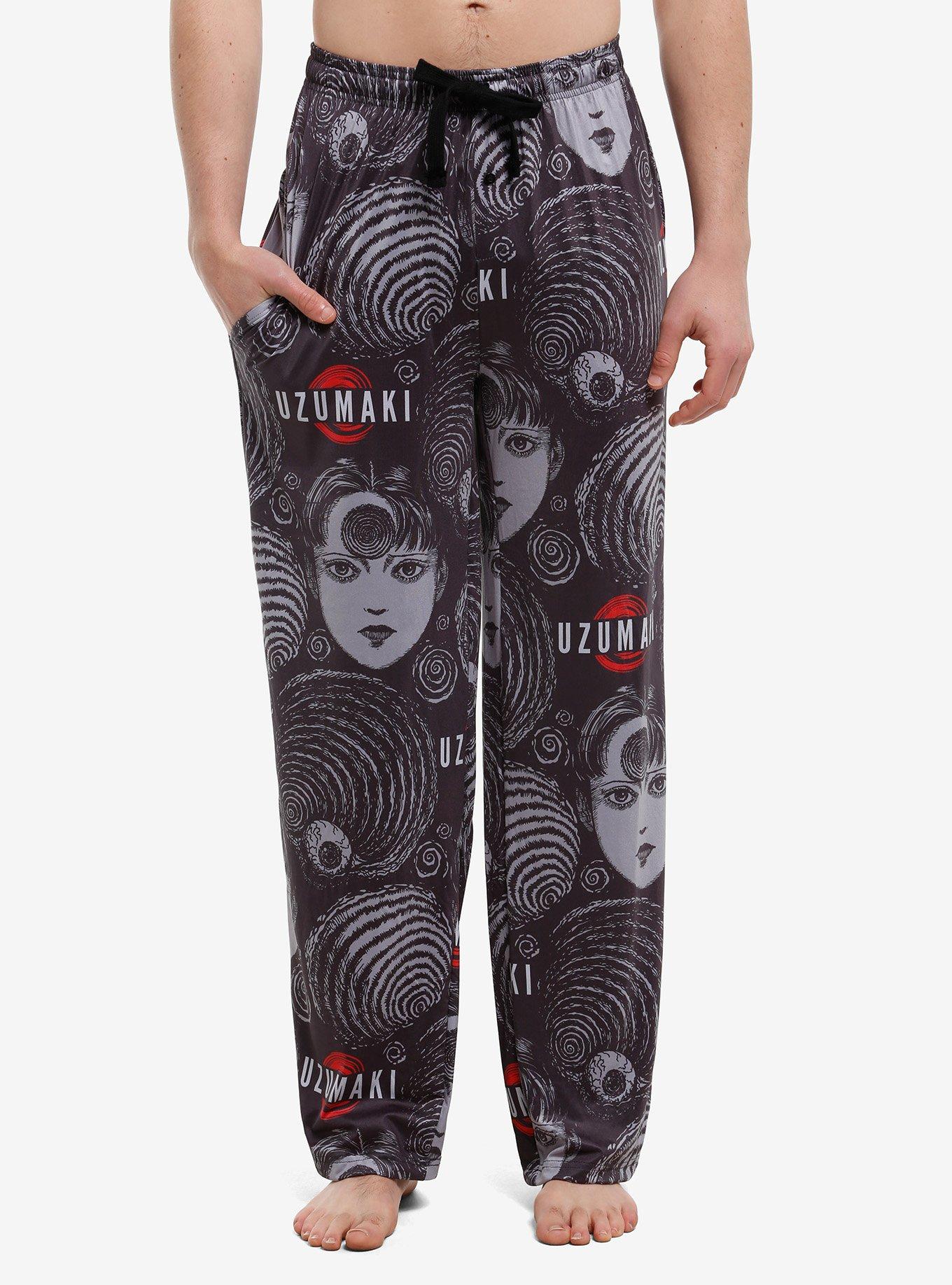Junji Ito Uzumaki Spiral Pajama Pants, , hi-res