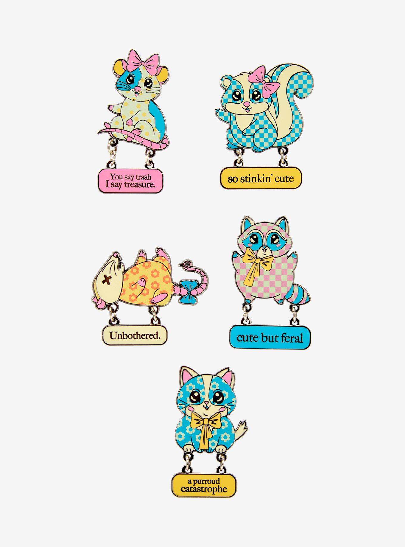 Pretty Trashy Blind Box Enamel Pin - BoxLunch Exclusive, , hi-res