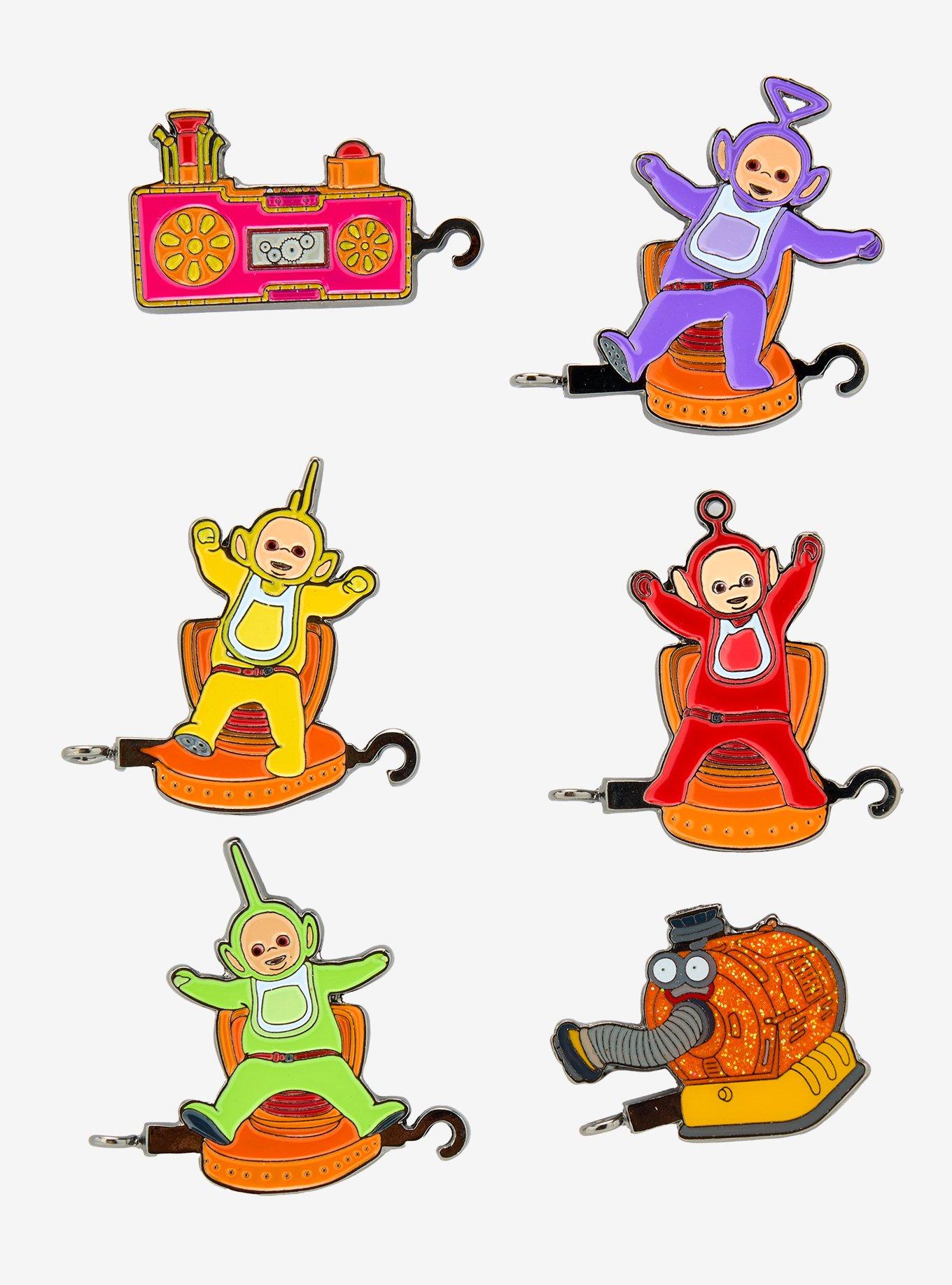 Teletubbies Train Puzzle Blind Box Enamel Pin - BoxLunch Exclusive, , hi-res