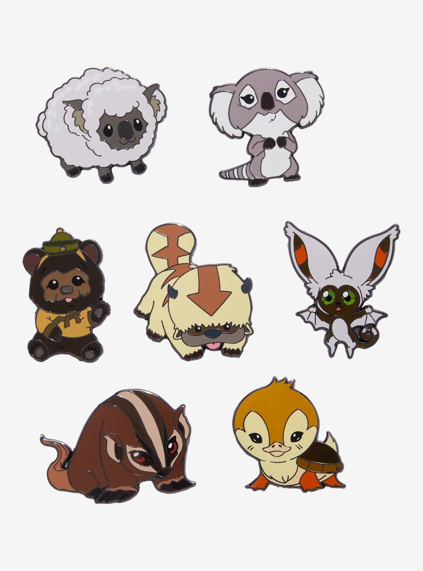 Avatar: The Last Airbender Animals Blind Box Enamel Pin - BoxLunch Exclusive, , hi-res