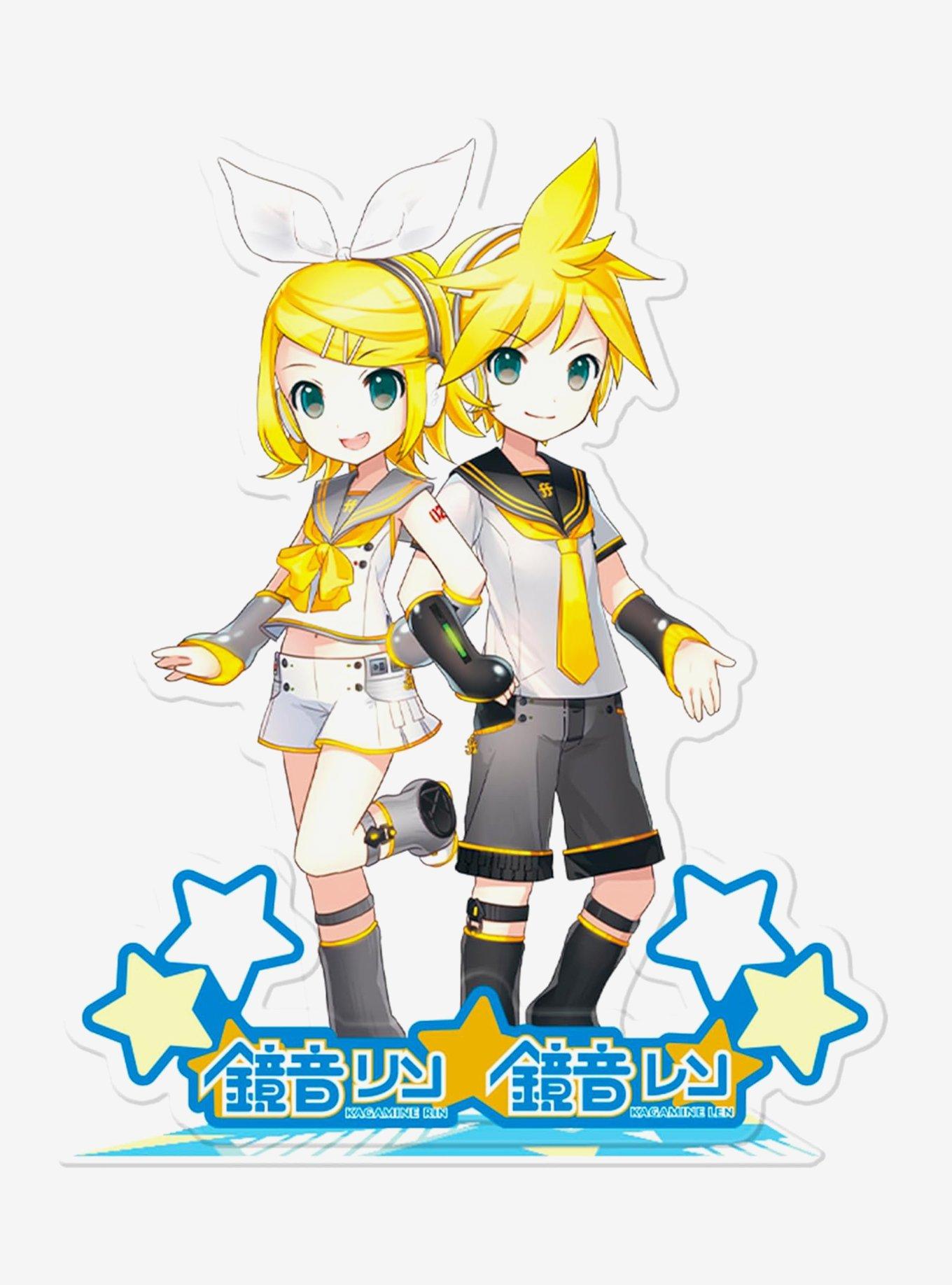 ABYStyle Hatsune Miku Acryl Kagamine Rin & Len Acrylic Stand, , hi-res