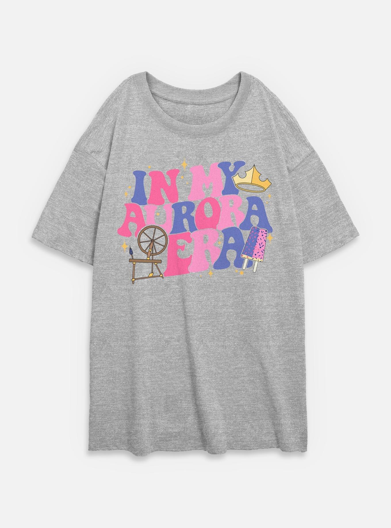 Disney Princesses In My Aurora Era Womens Oversized T-Shirt, , hi-res