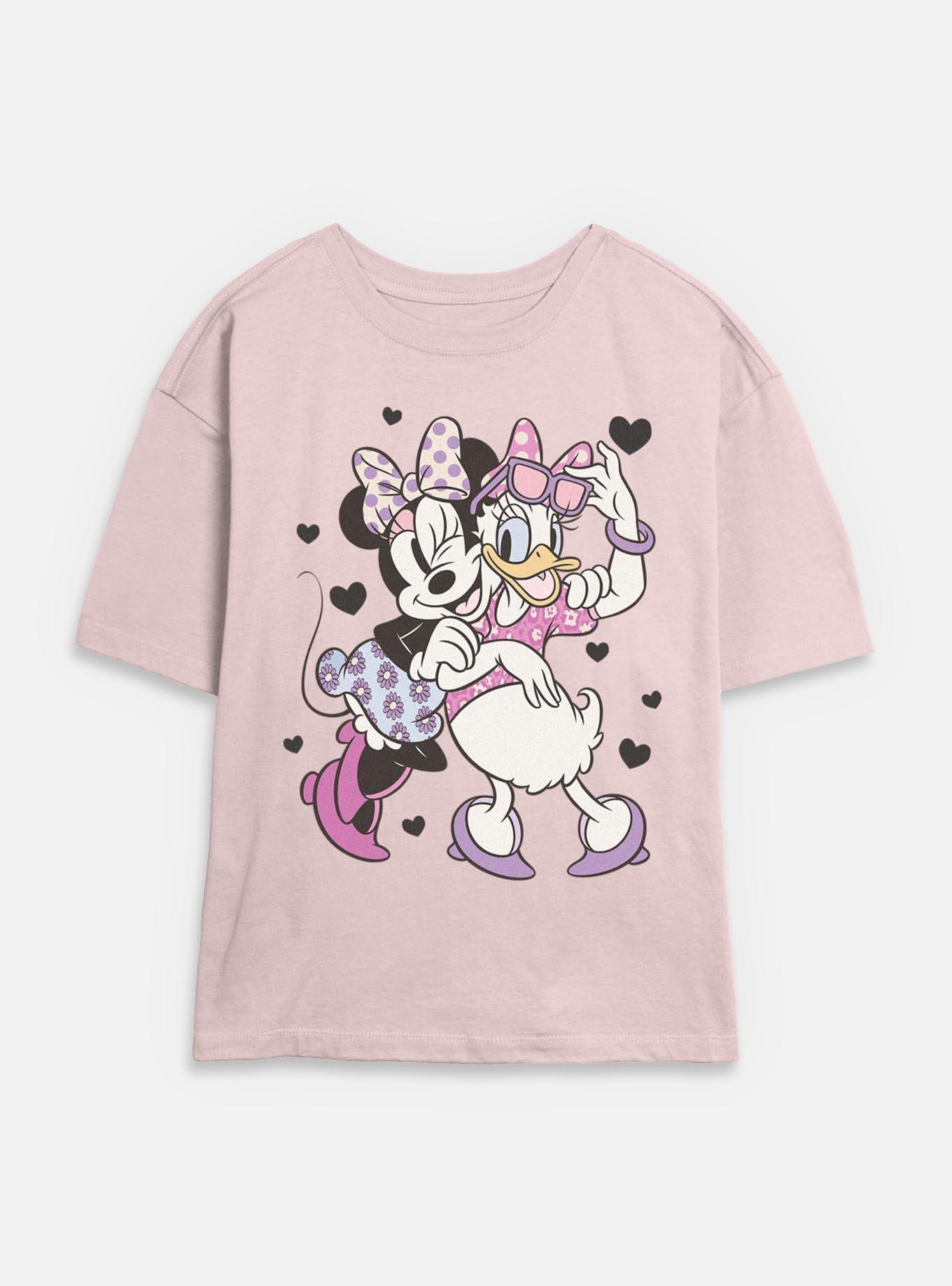 Disney Minnie Mouse & Daisy Besties Womens Skimmer T-Shirt, BLUSH, hi-res