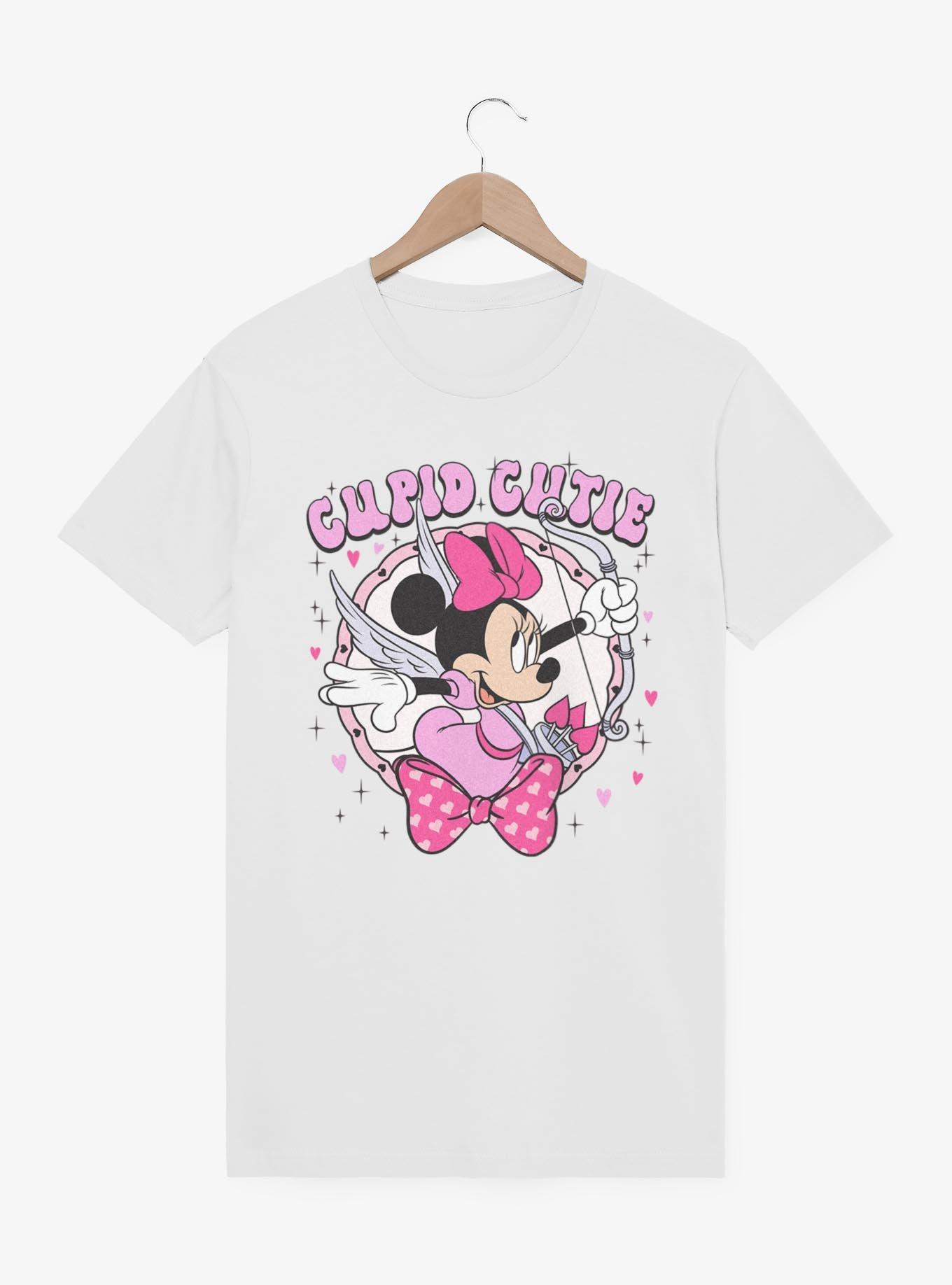 Disney Minnie Mouse Cupid Cutie T-Shirt, WHITE, hi-res