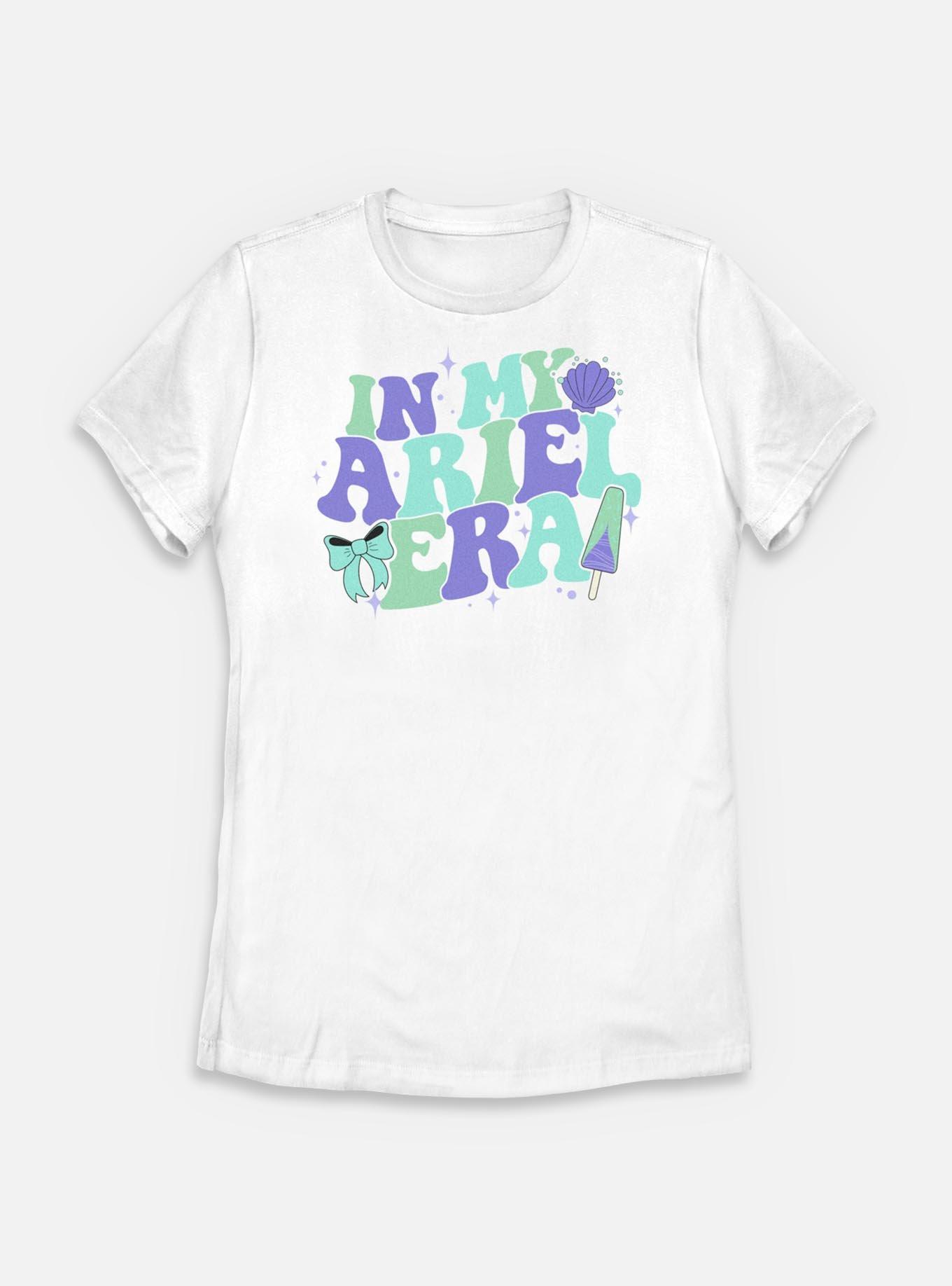 Disney Princesses In My Ariel Era Womens T-Shirt, WHITE, hi-res