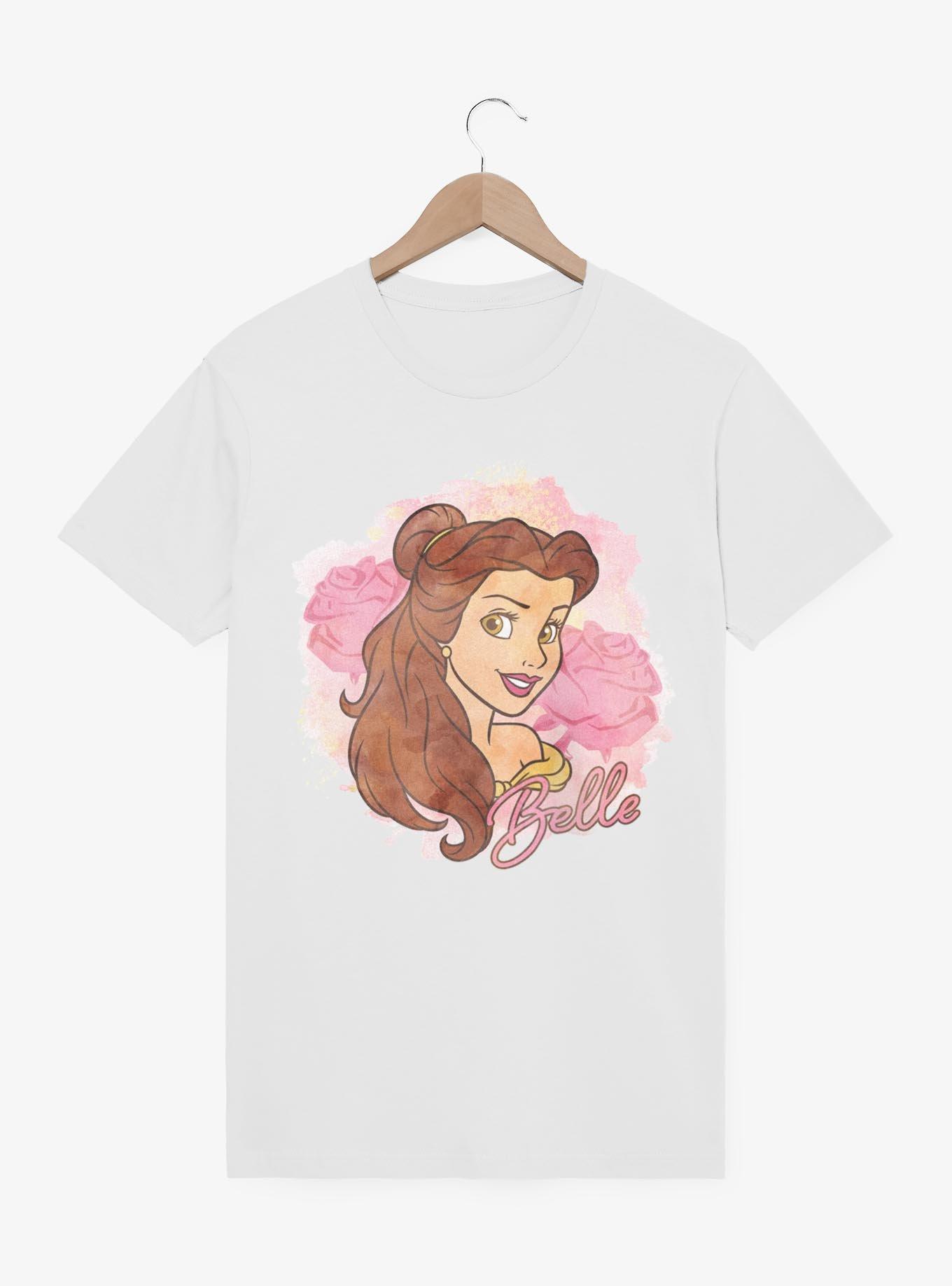 Disney Princesses Watercolor Belle T-Shirt, , hi-res