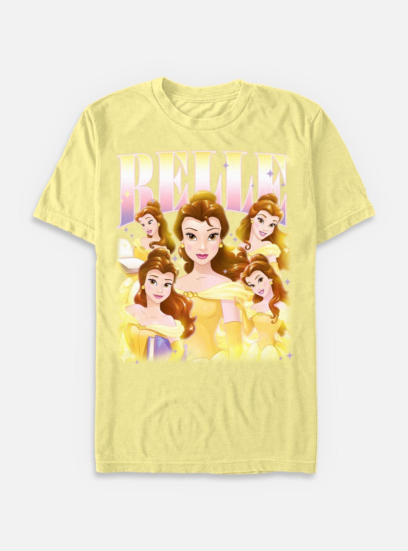 Disney Princesses Retro Belle T-Shirt, BANANA, hi-res