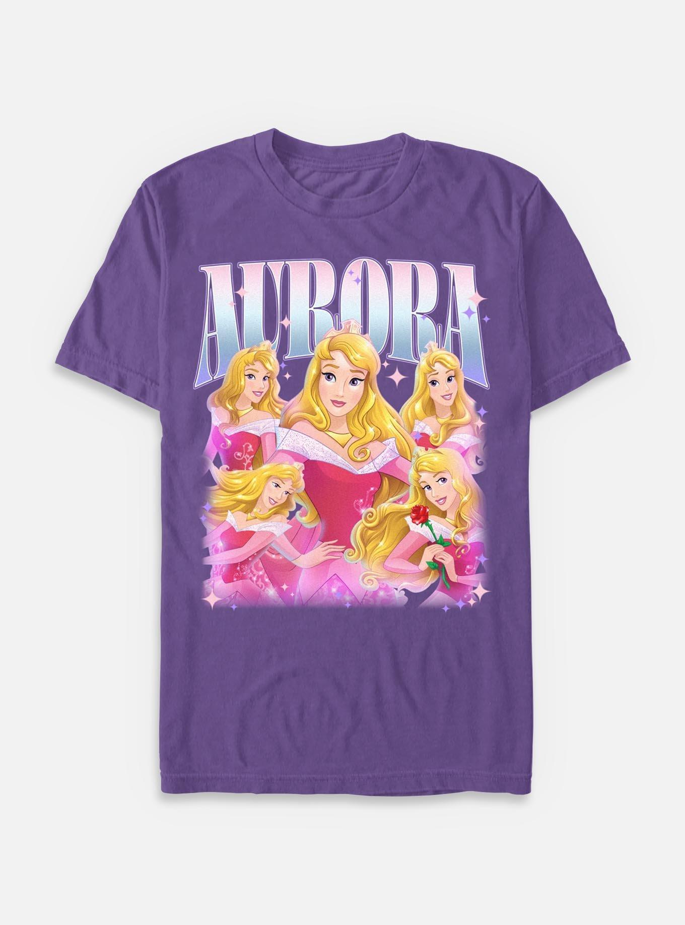Disney Princesses Retro Aurora T-Shirt, PURPLE, hi-res