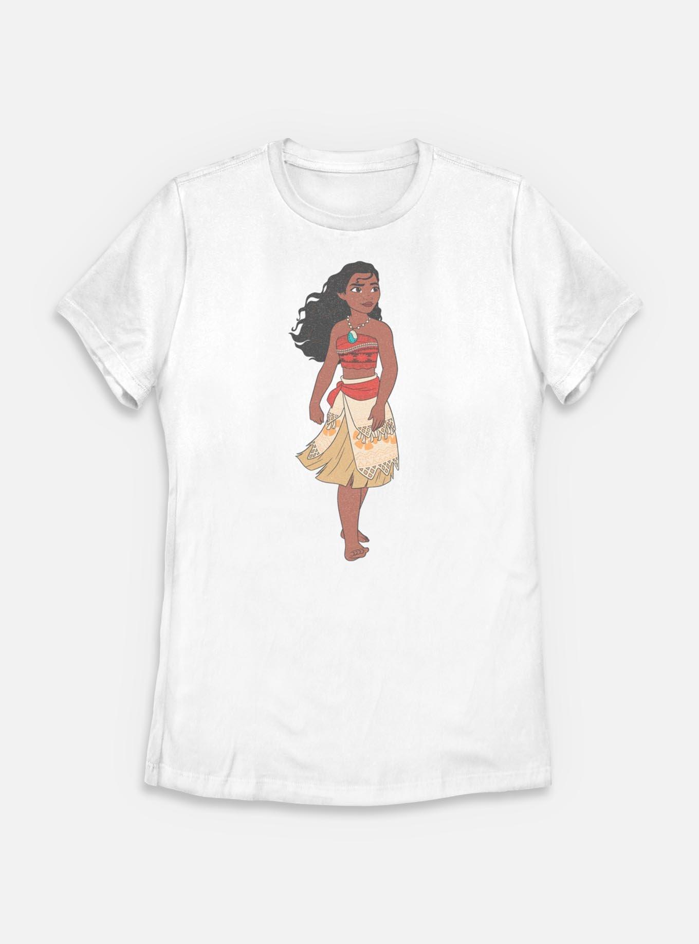 Disney Moana Pose Womens T-Shirt, WHITE, hi-res
