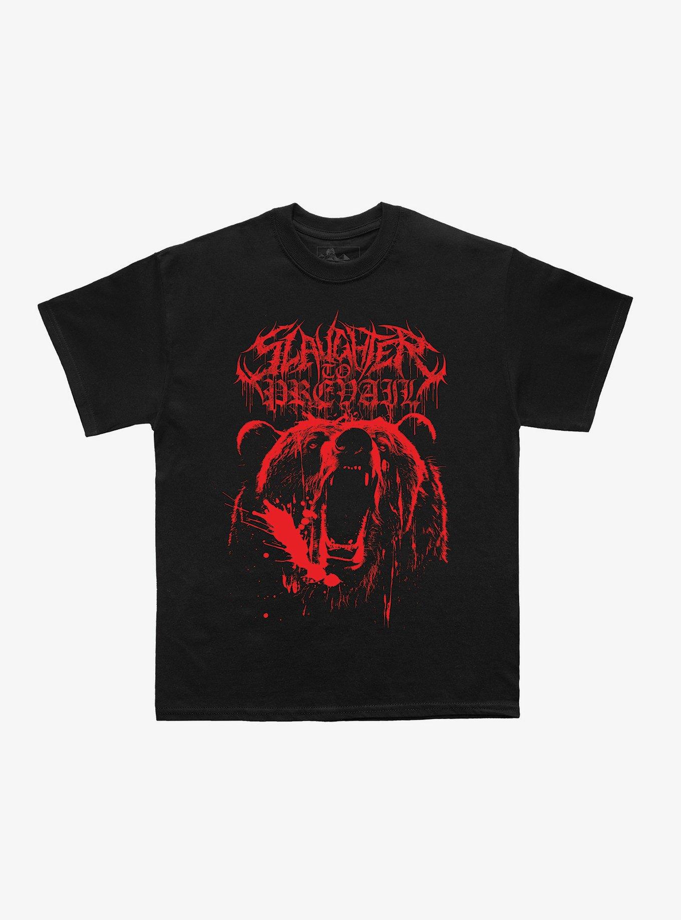Slaughter To Prevail Grizzly Snarling Bear T-Shirt, , hi-res
