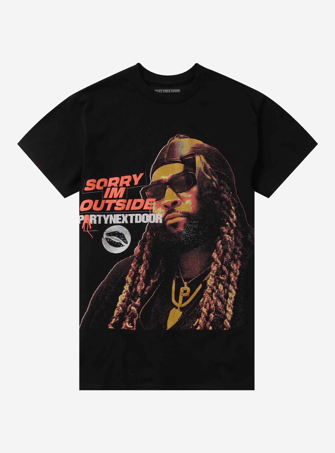PARTYNEXTDOOR Sorry I'm Outside Portrait T-Shirt, , hi-res