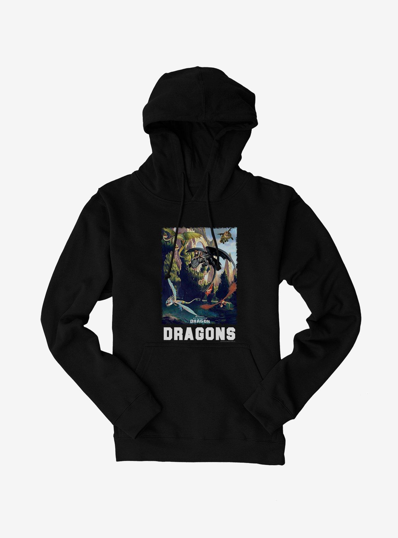 How To Train Your Dragon Dragons Hoodie, , hi-res