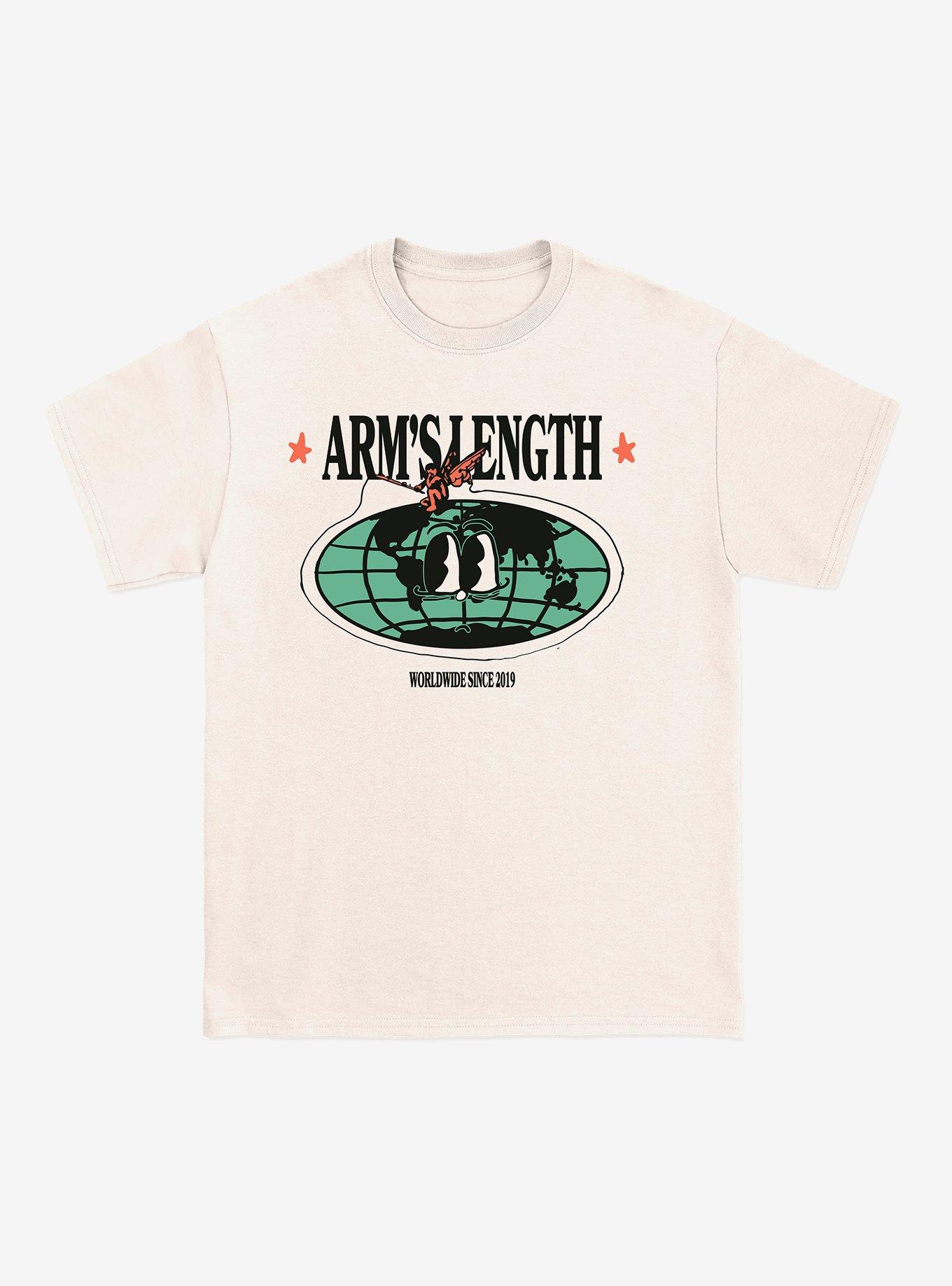 Arm's Length Worldwide Since 2019 T-Shirt Hot Topic Exclusive, , hi-res