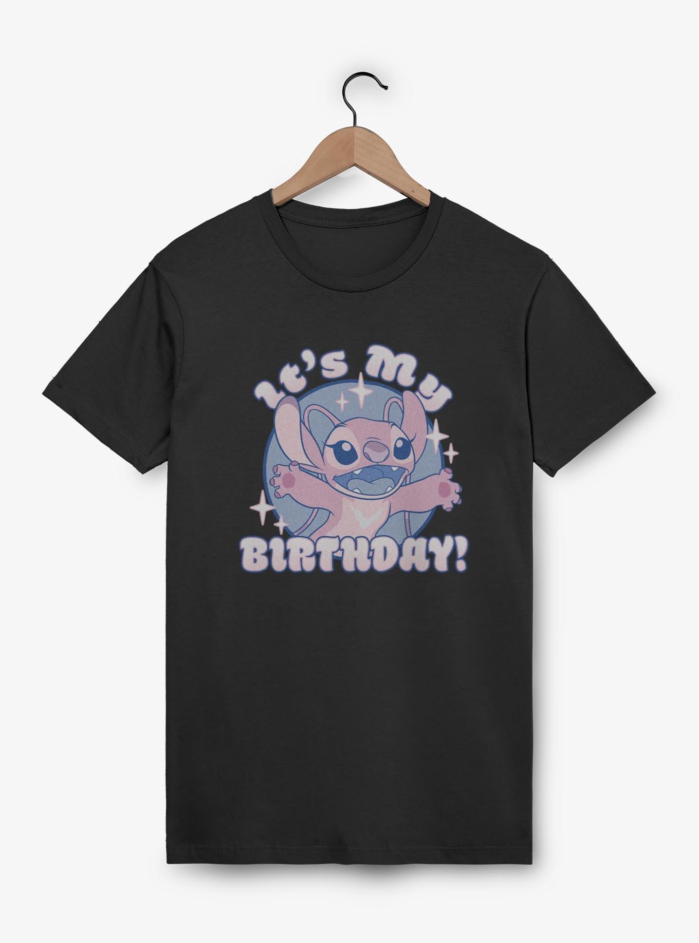 Disney Lilo & Stitch Angel It's My Birthday T-Shirt, , hi-res