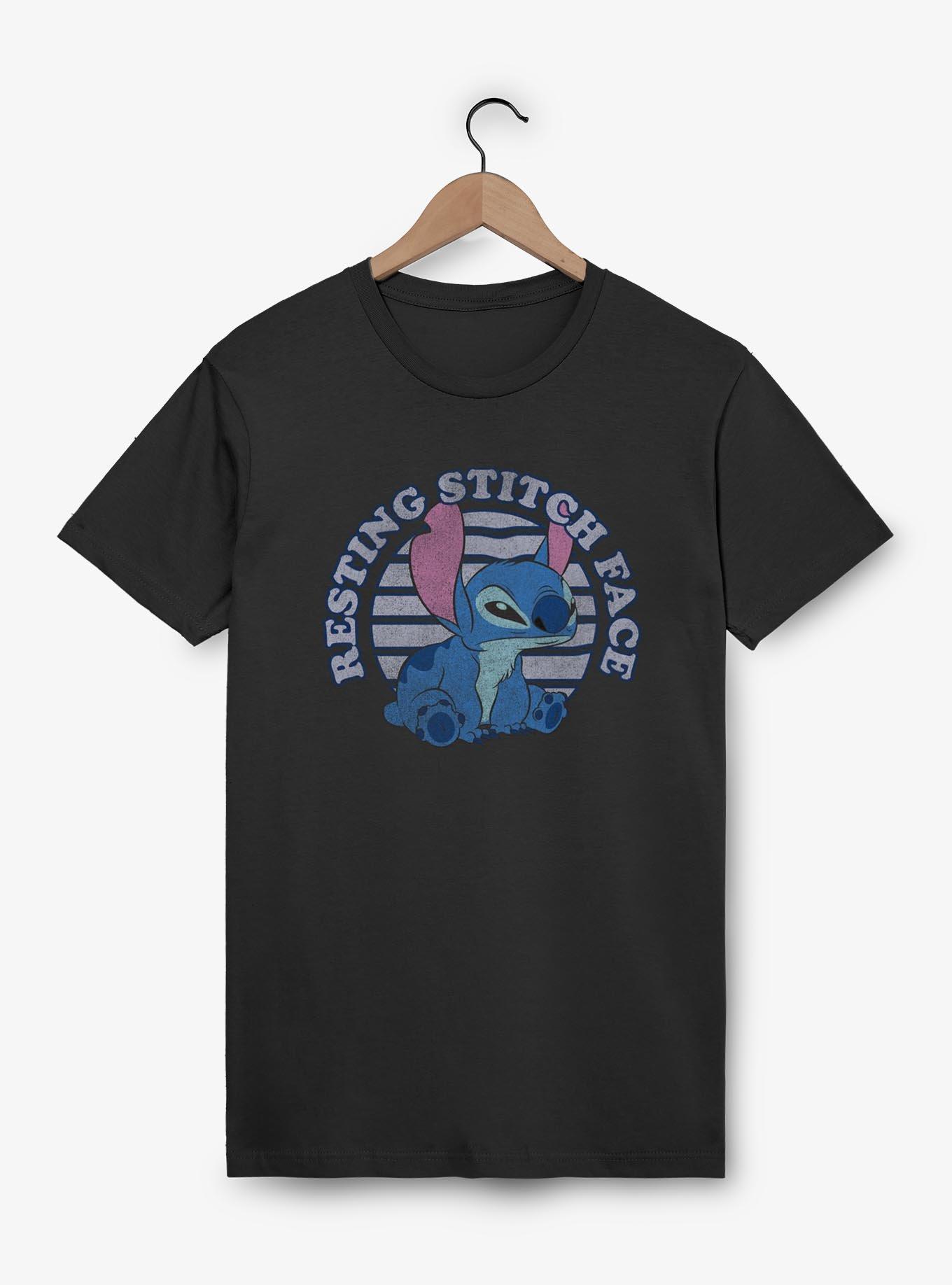 Disney Lilo & Stitch Face T-Shirt, BLACK, hi-res