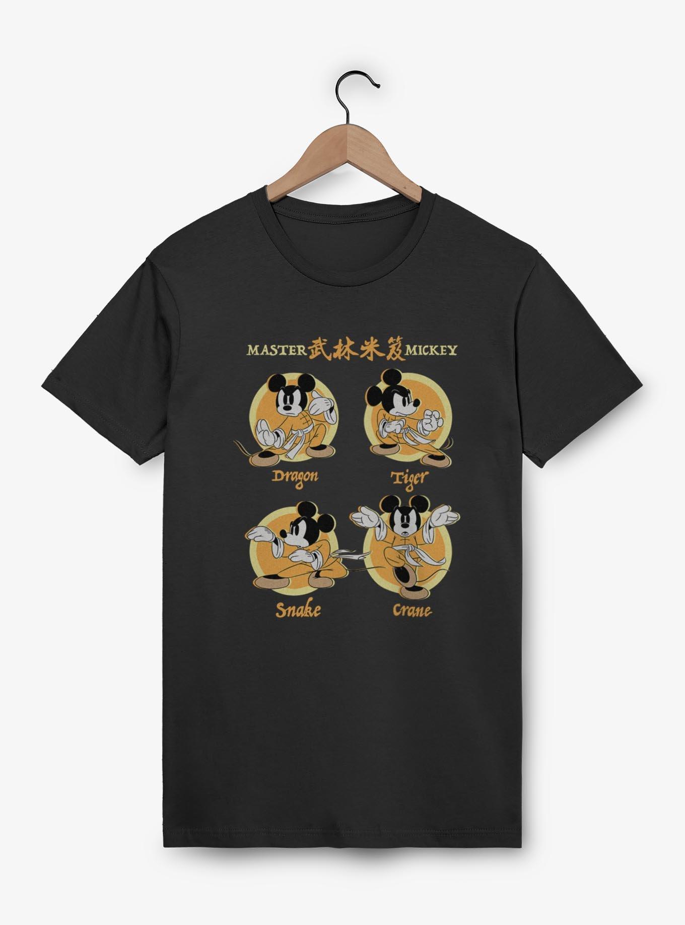 Disney Mickey Mouse The Master Four Up T-Shirt, BLACK, hi-res
