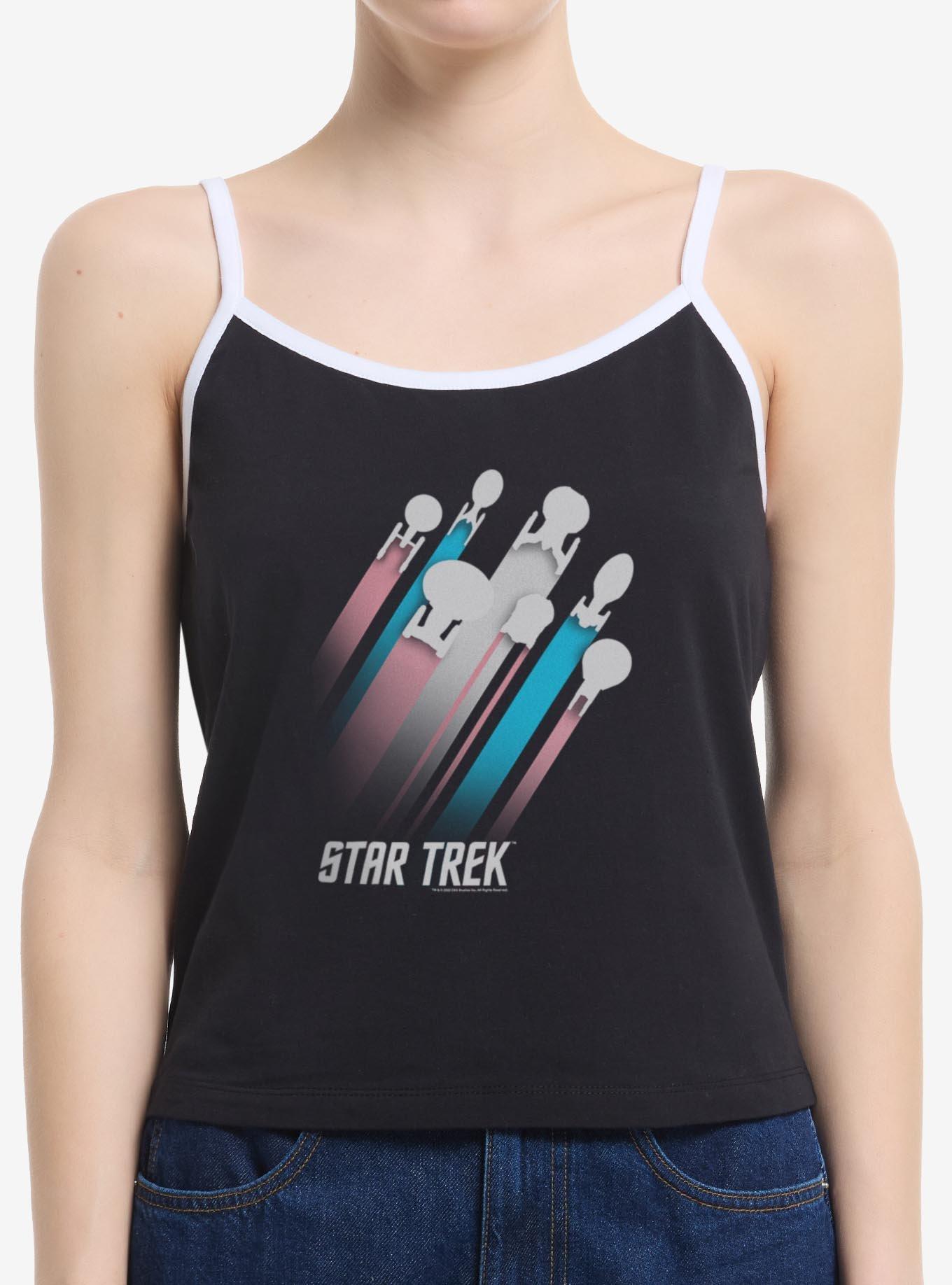 Star Trek Trans Pride Fleet Stripes Womens Cami, , hi-res